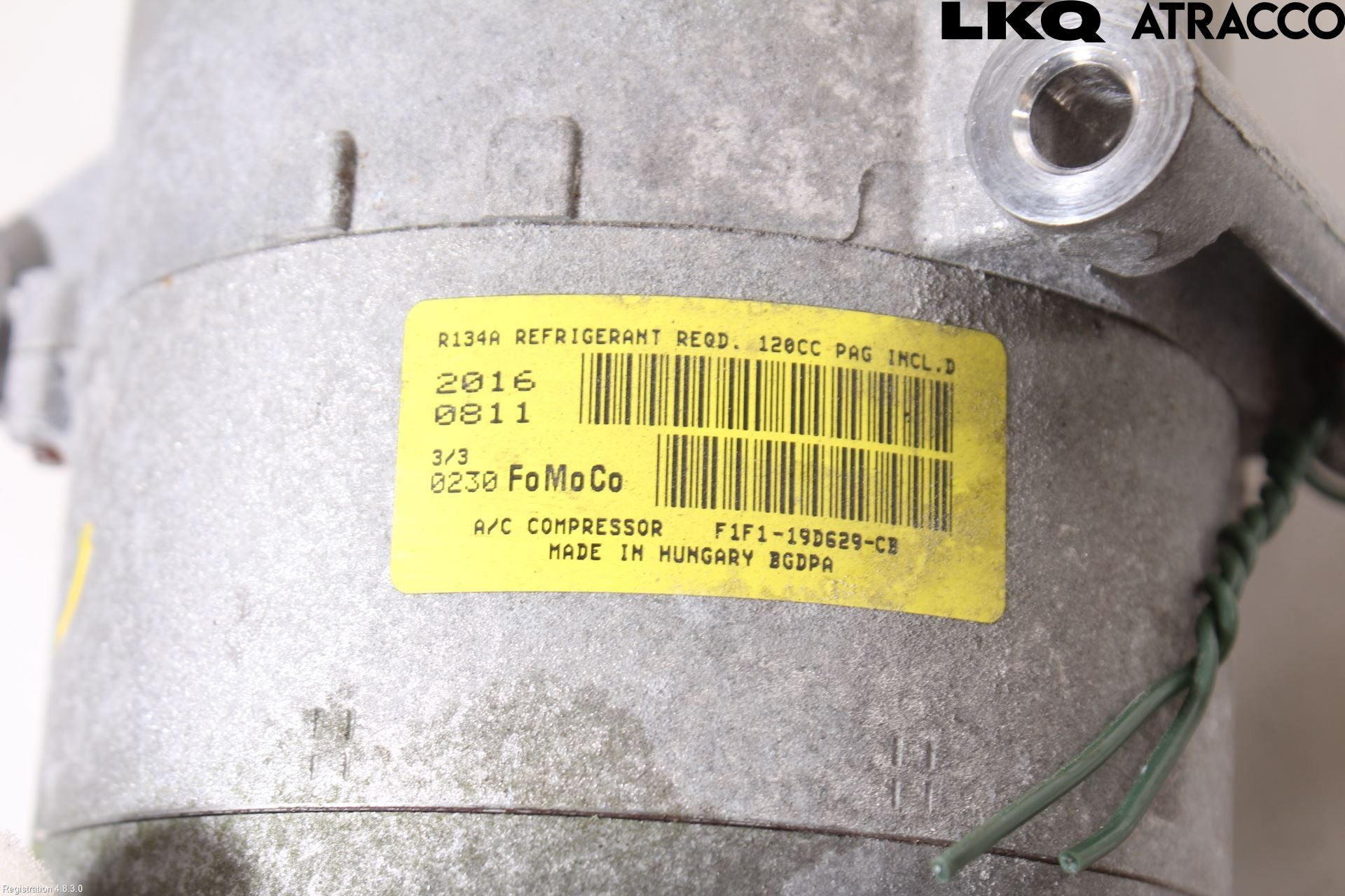 Ford FOCUS 15-18 Varme Ac Kompressor