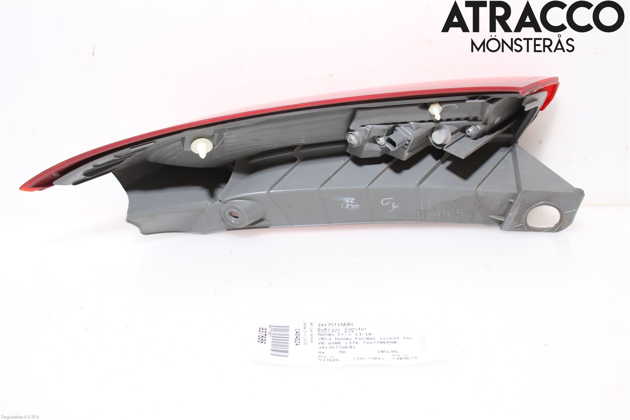 Honda CR-V 13-18 Baklykt Venstre