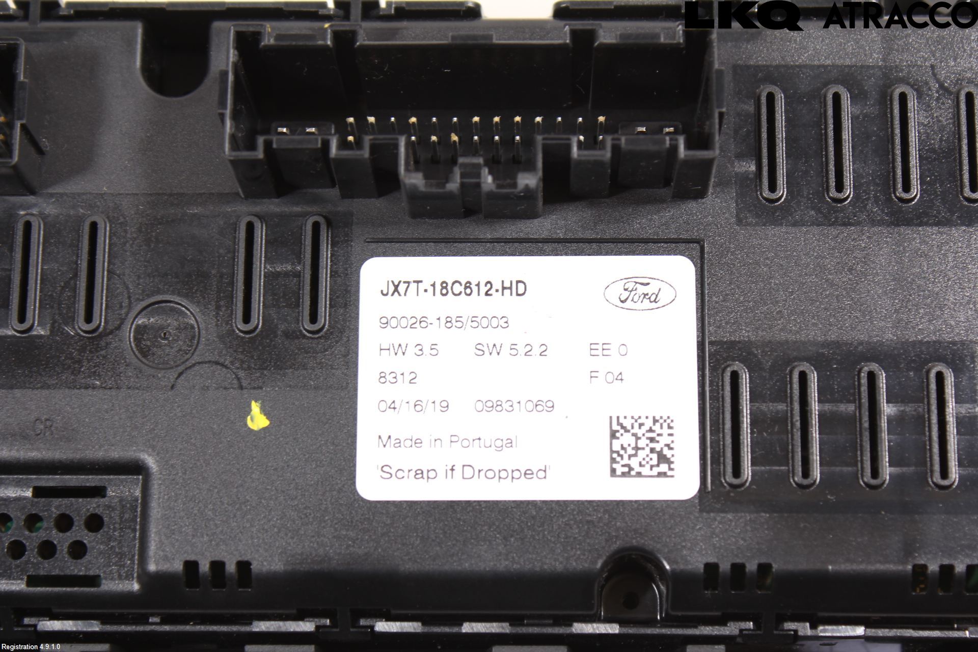 Ford FOCUS 19- Varme Ac Betjening-Display