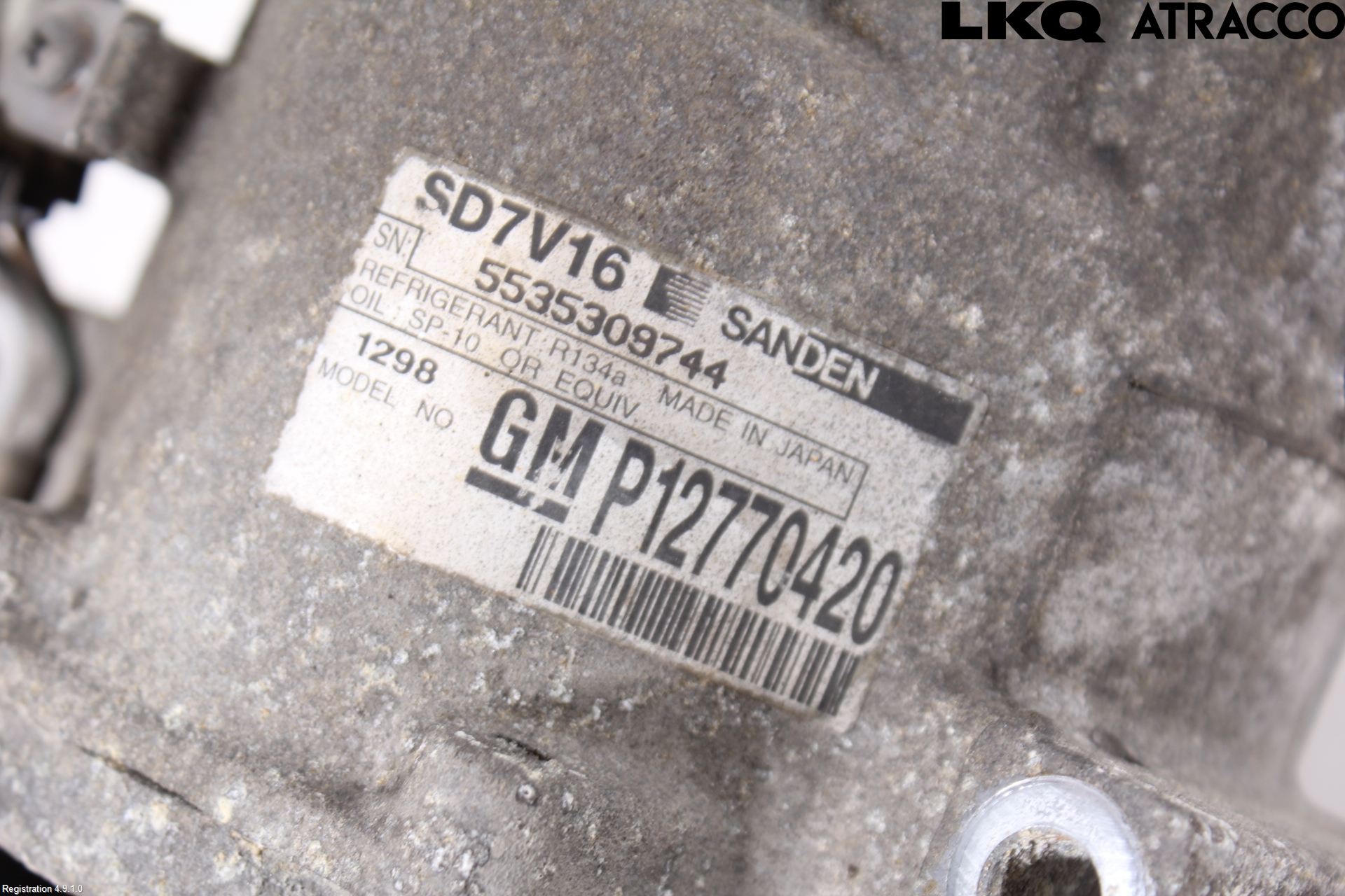 Saab 9-3 VER2/VER3 08-15 Varme Ac Kompressor