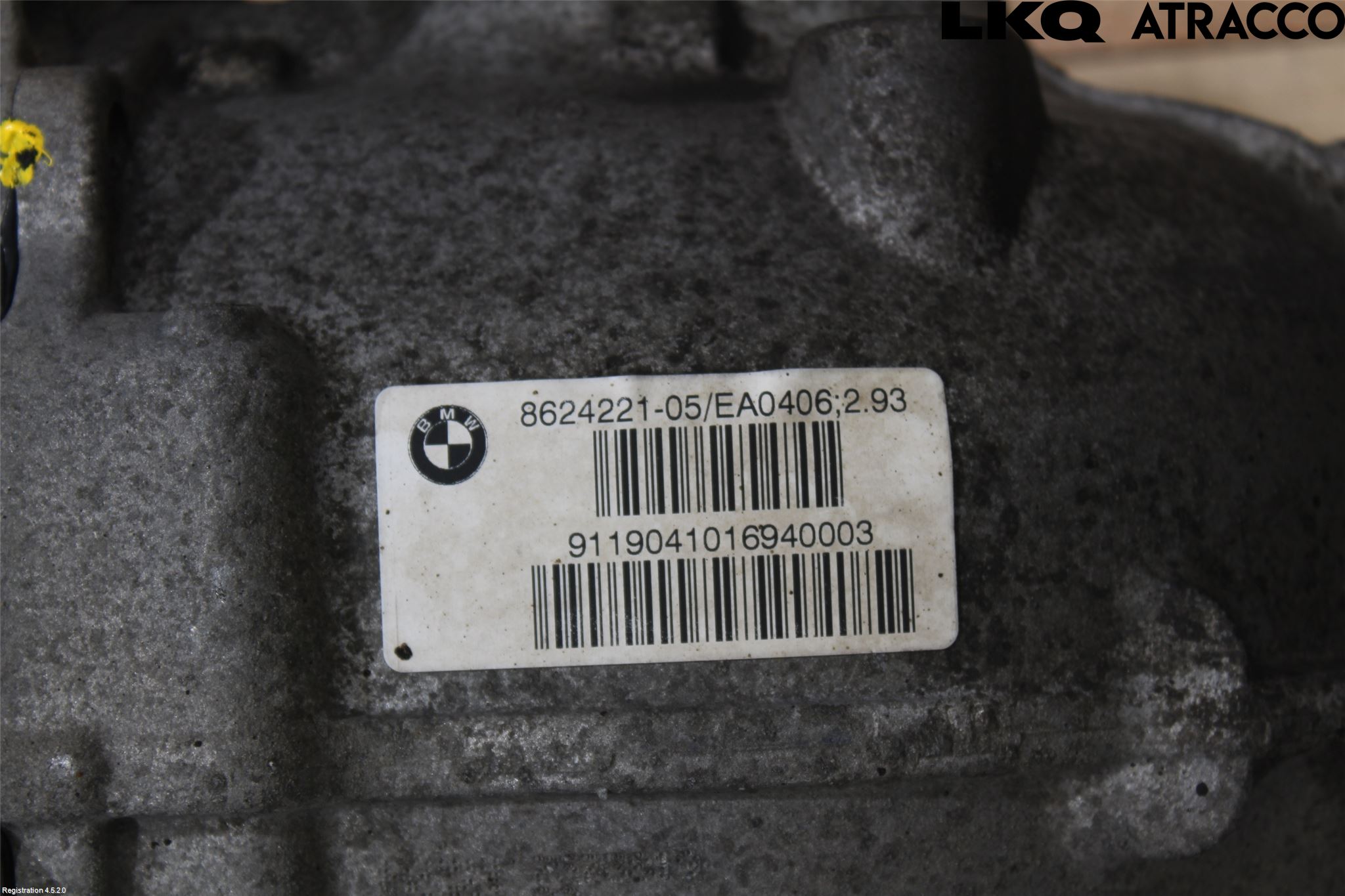 BMW 5 G30/G31/F90 17-23 Bakaksel Kardang Bak -Diff