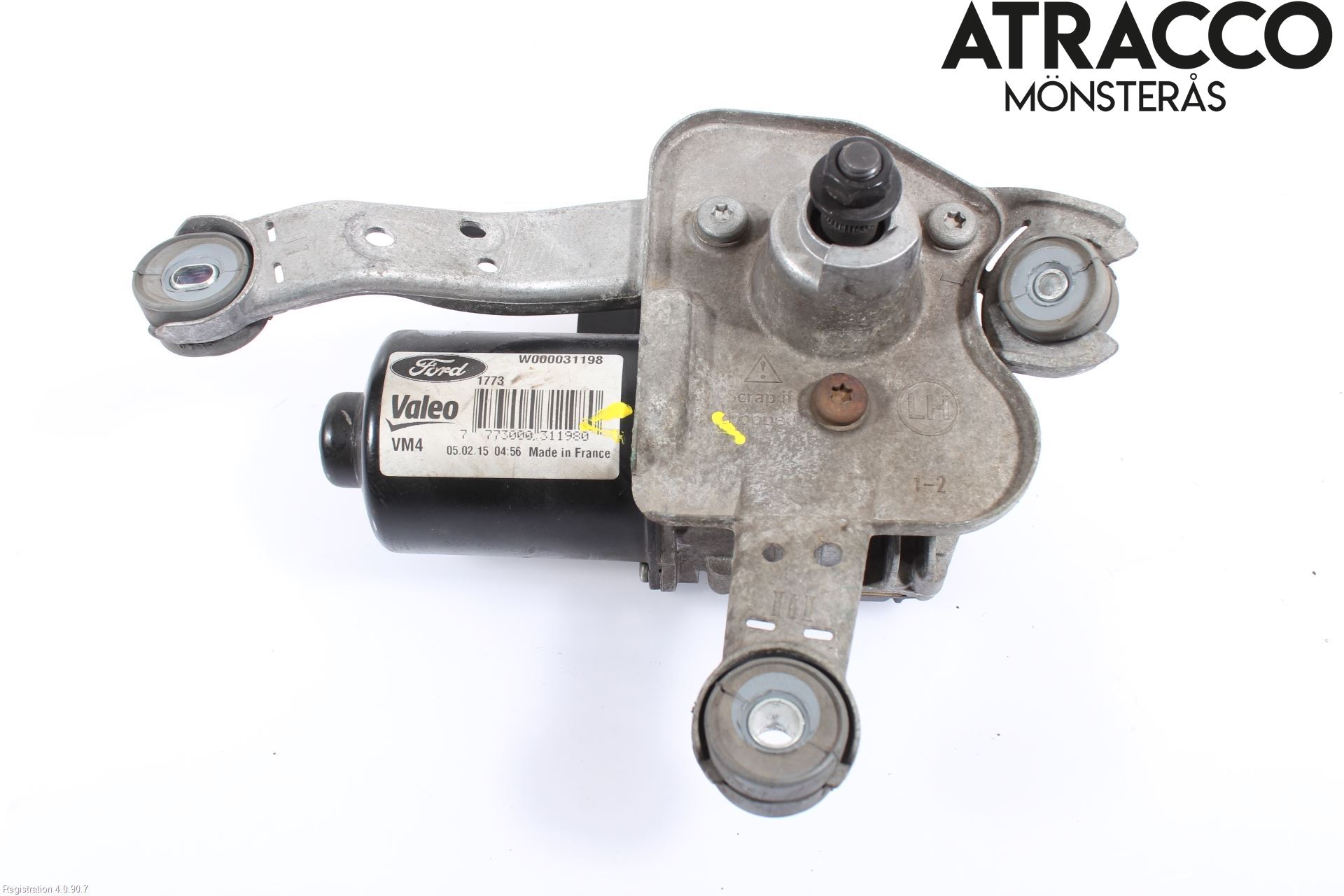 Ford MONDEO 15-22 Viskermotor Frontrute