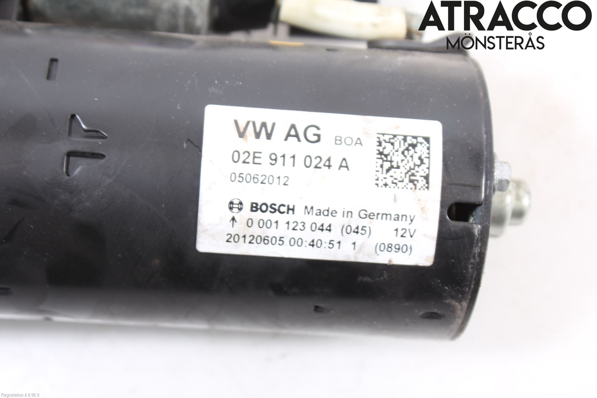 Volkswagen VW CADDY 11-15 Startmotor Diesel