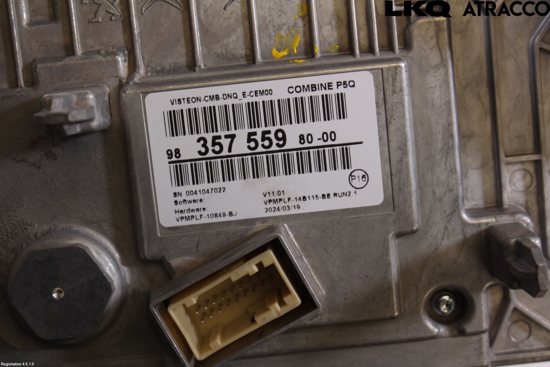 Peugeot 308/E-308 21- Instr Kombinert