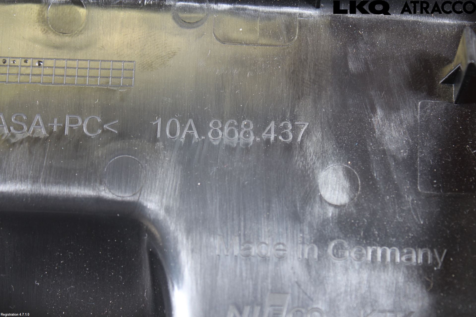Volkswagen VW ID.3 21- Innvendig Takbrakett