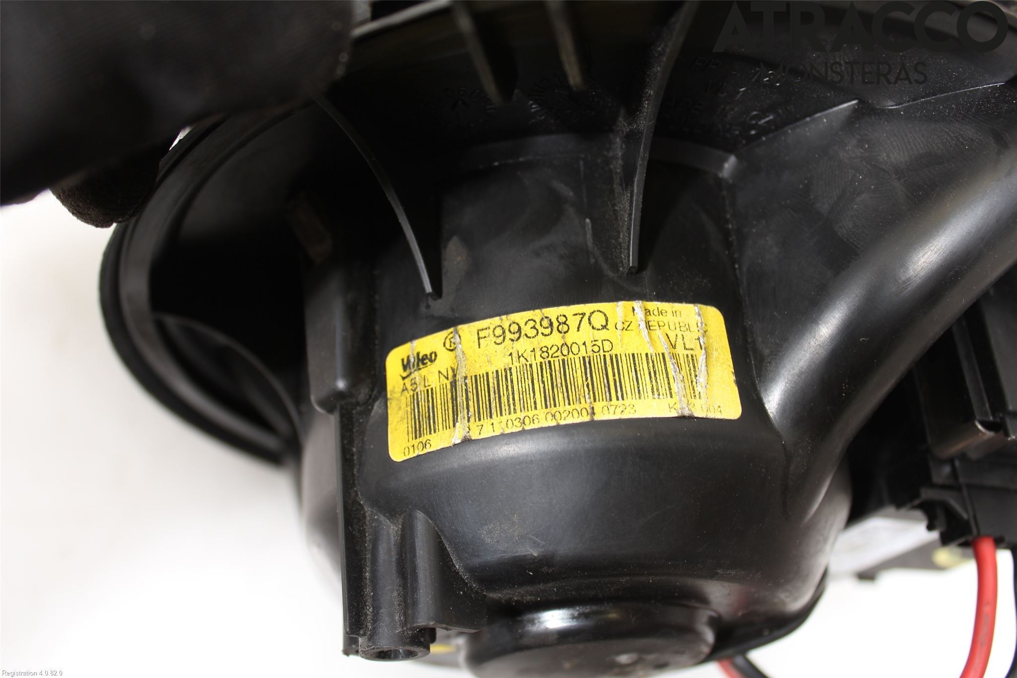 Volkswagen VW TIGUAN 07-16 Varmeapparat Viftemotor