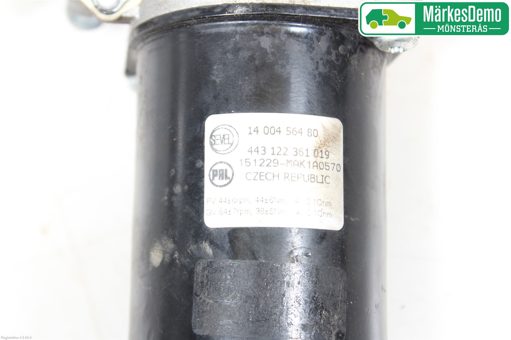 Peugeot EXPERT 15-16 Viskermotor Frontrute