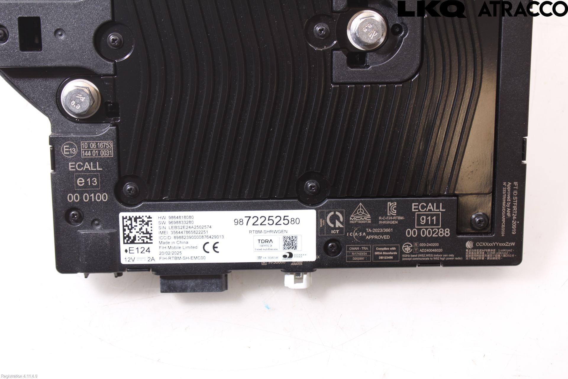 Opel MOKKA 21- Stereo Antenne Radio-Tv