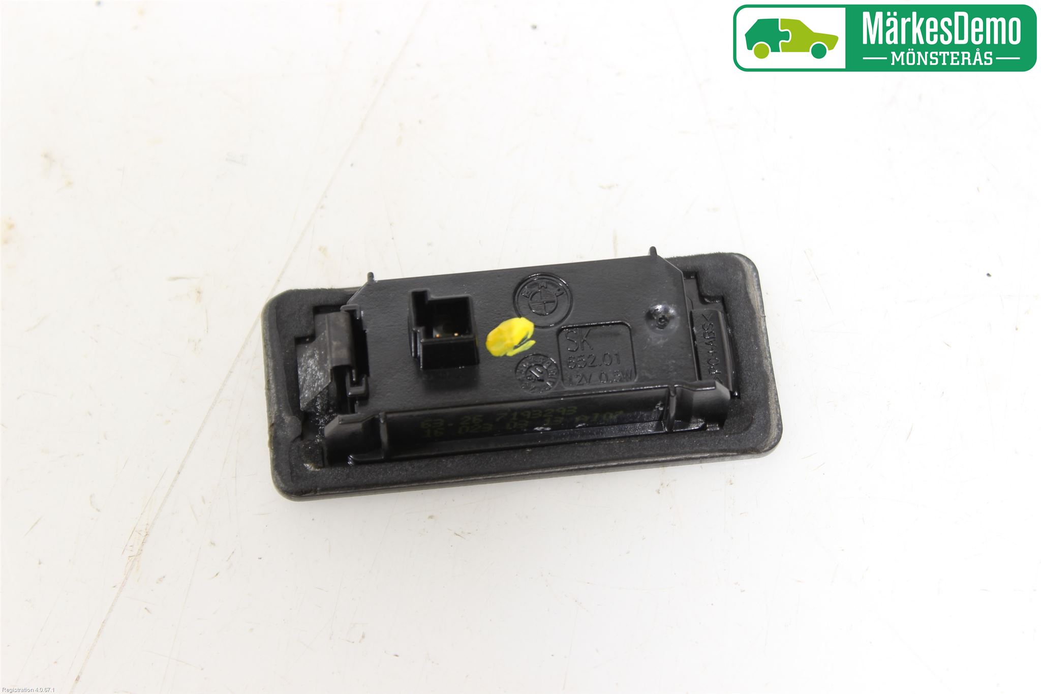 BMW 3 F30/F31/F80 12-19 Skilt Belysning