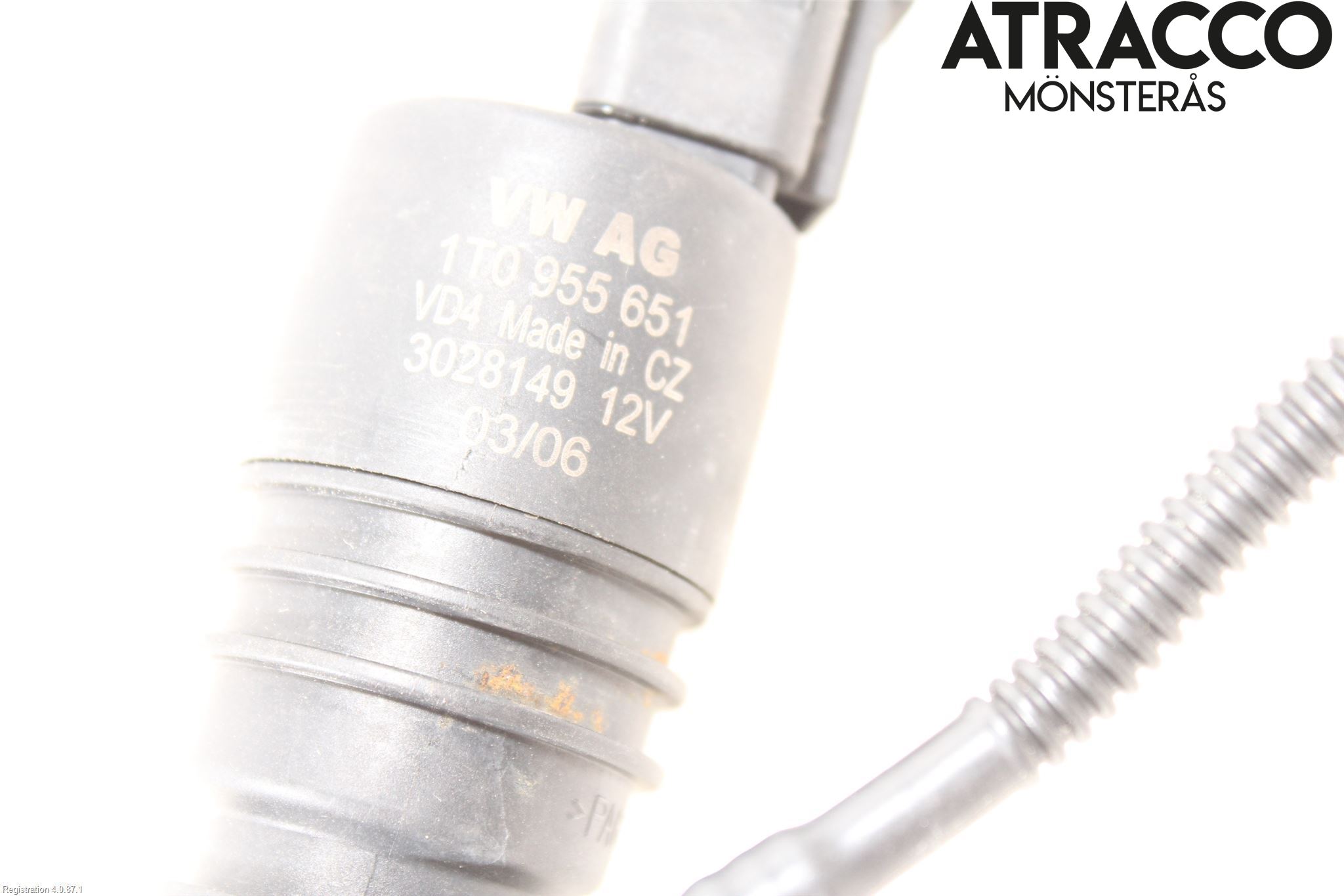 Audi A4/S4 05-07 Spylerpumpe Frontrute