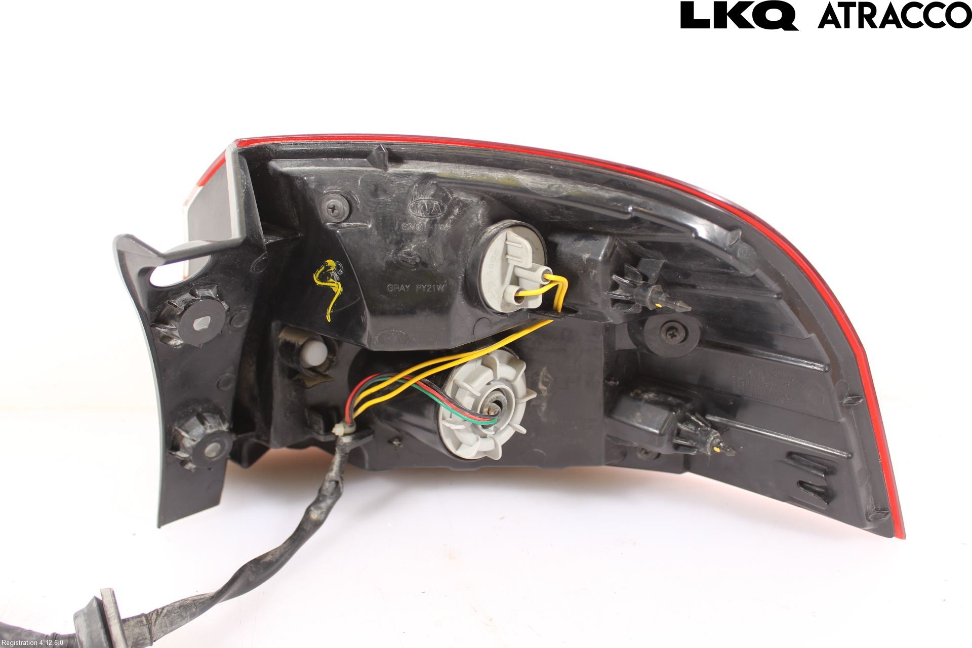 Kia RIO 12-16 Baklykt Venstre