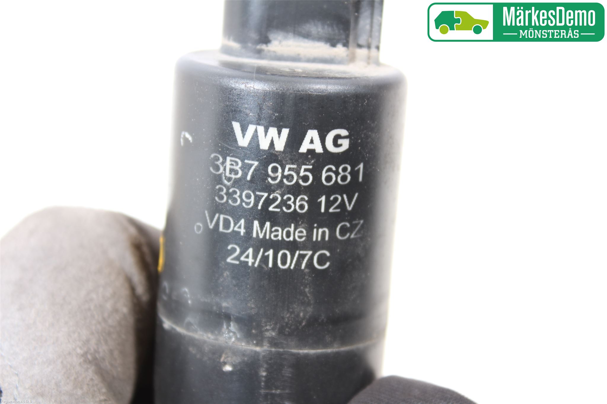 Volkswagen VW GOLF VI 09-13 Spylerpumpe Høytrykk