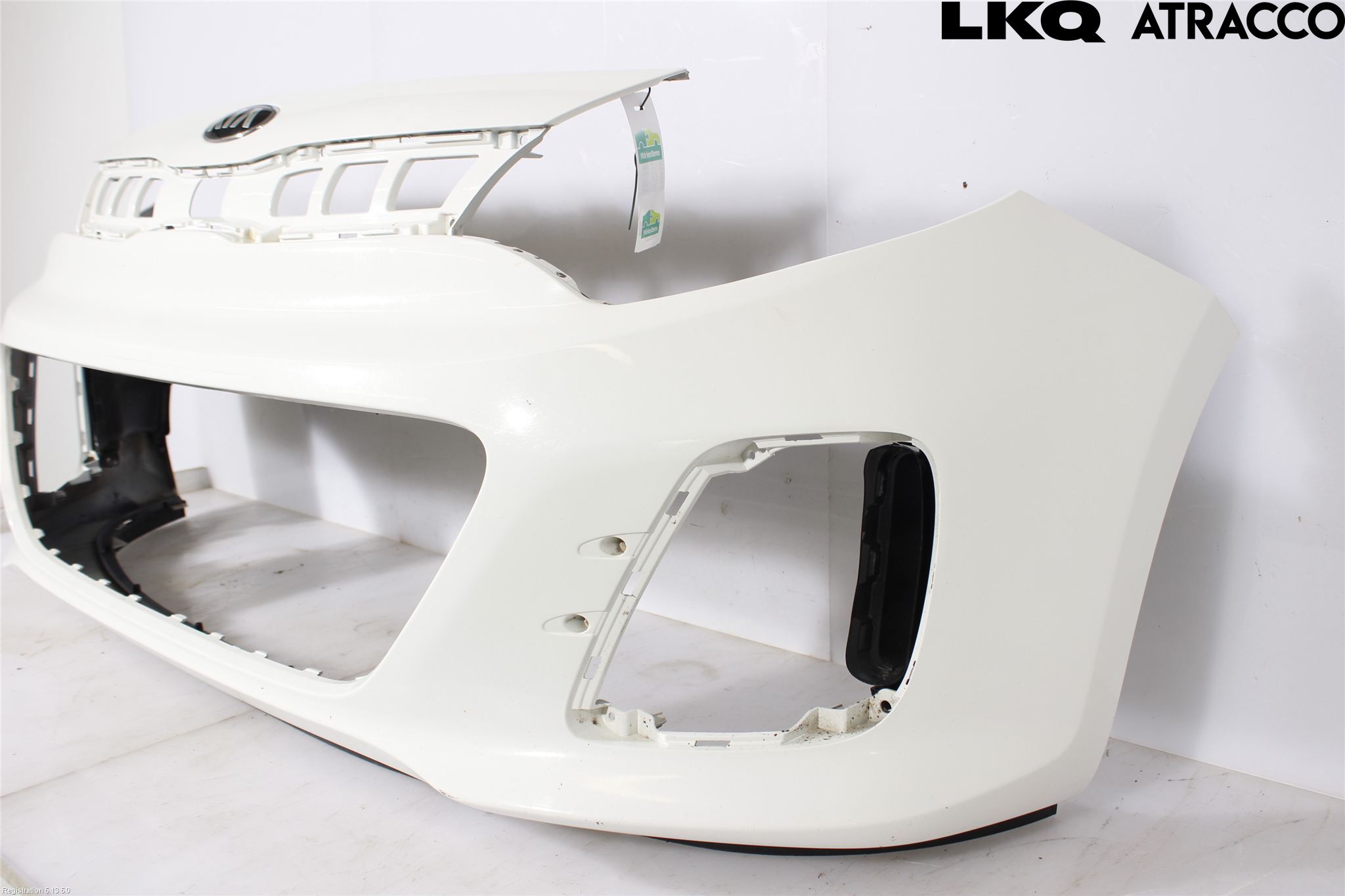 Kia RIO 12-16 Støtfanger Foran Plastdeksel