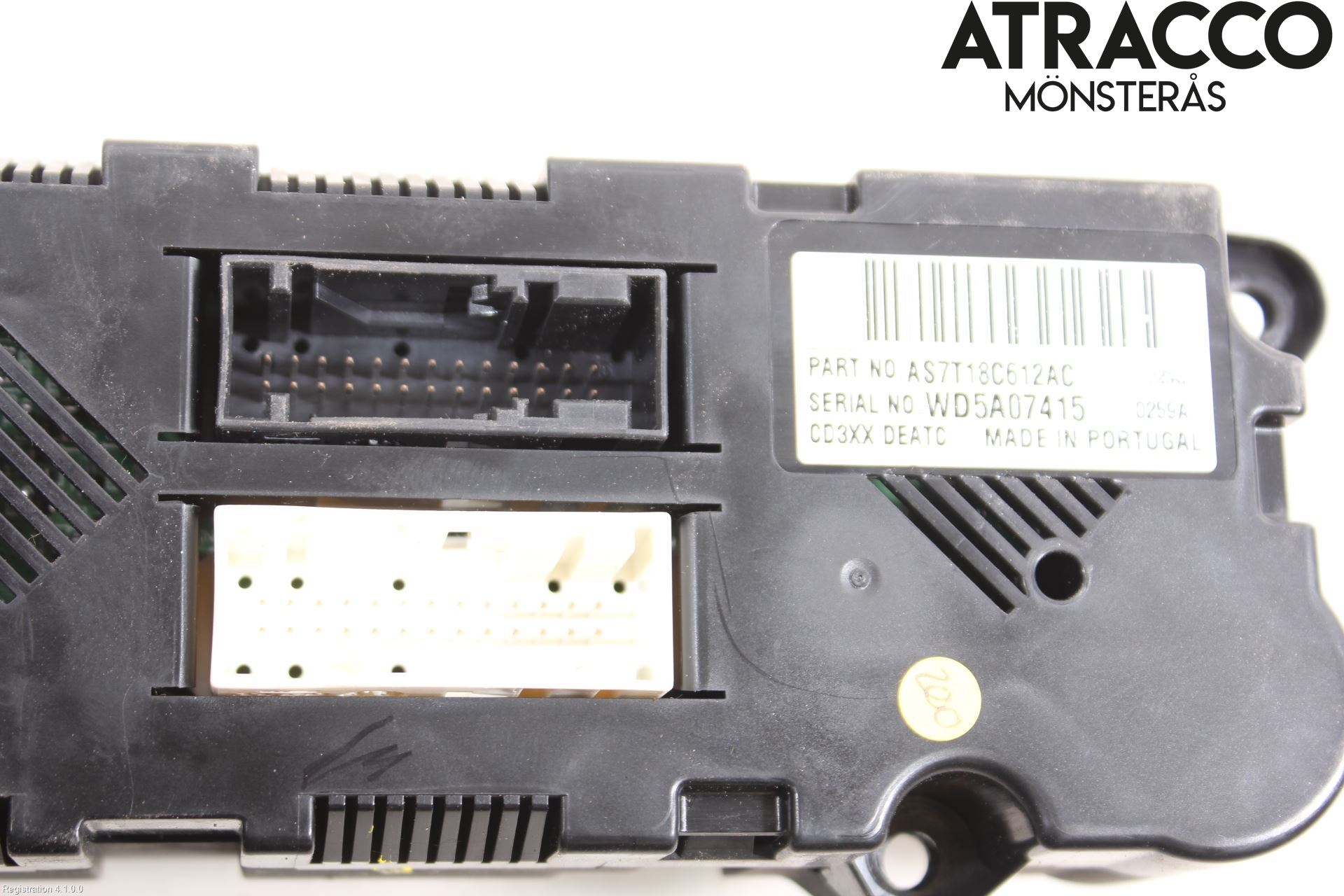 Ford S-MAX 06-15 Varme Ac Betjening-Display