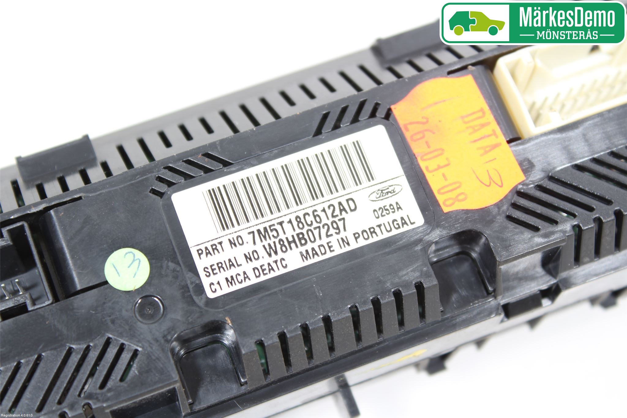 Ford FOCUS C-MAX I 07-10 Varme Ac Betjening-Display