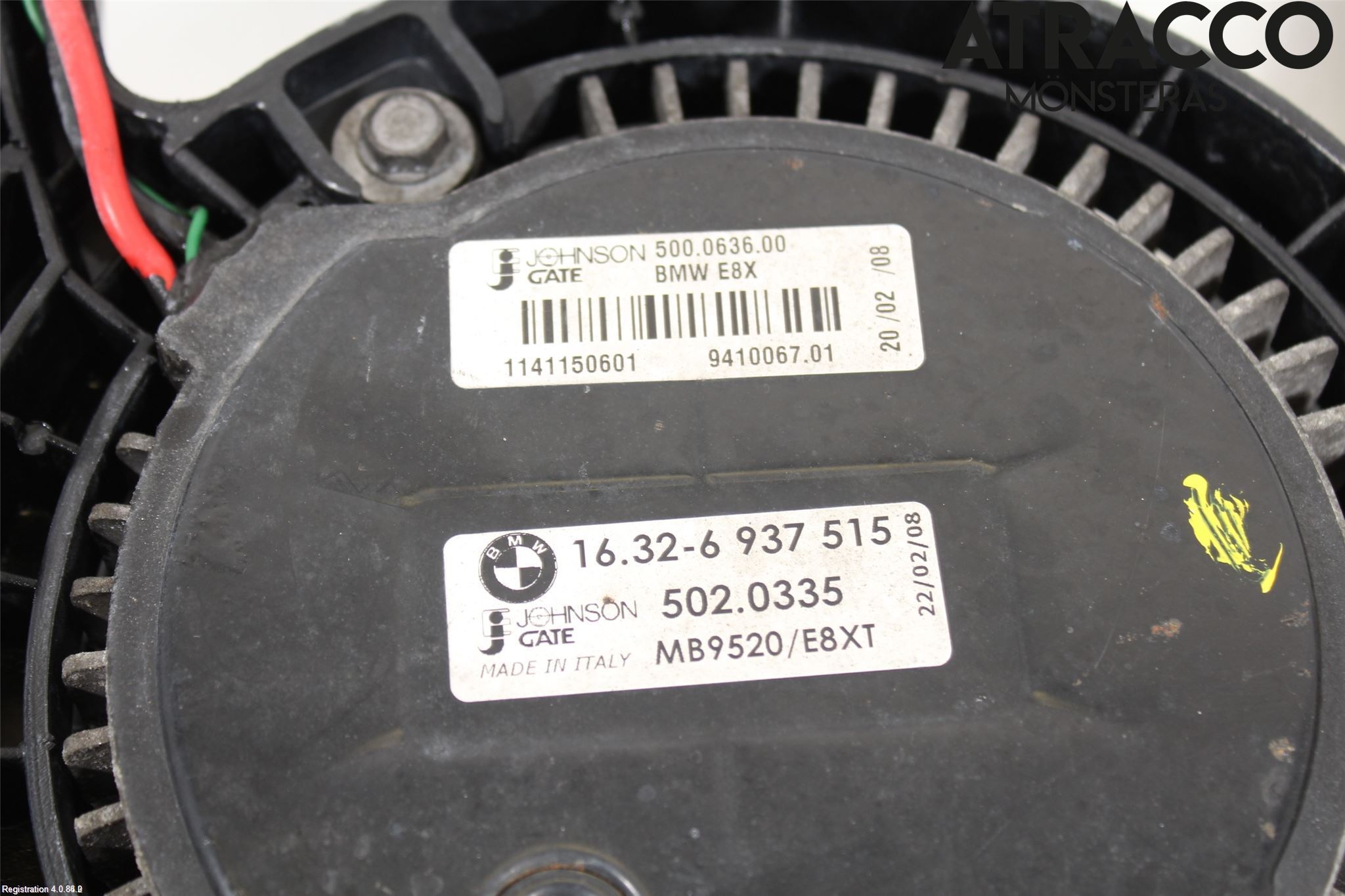 BMW 3 E90/91 SED/TOU 05-12 Kjølevifte Elektrisk