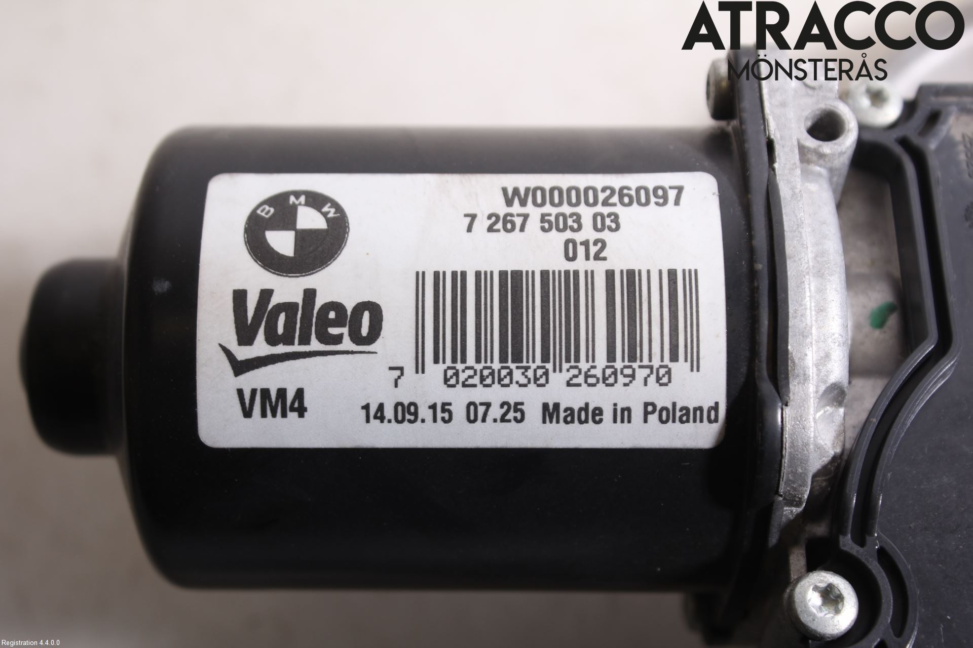BMW 1 F20/F21 11-19 Viskermotor Frontrute