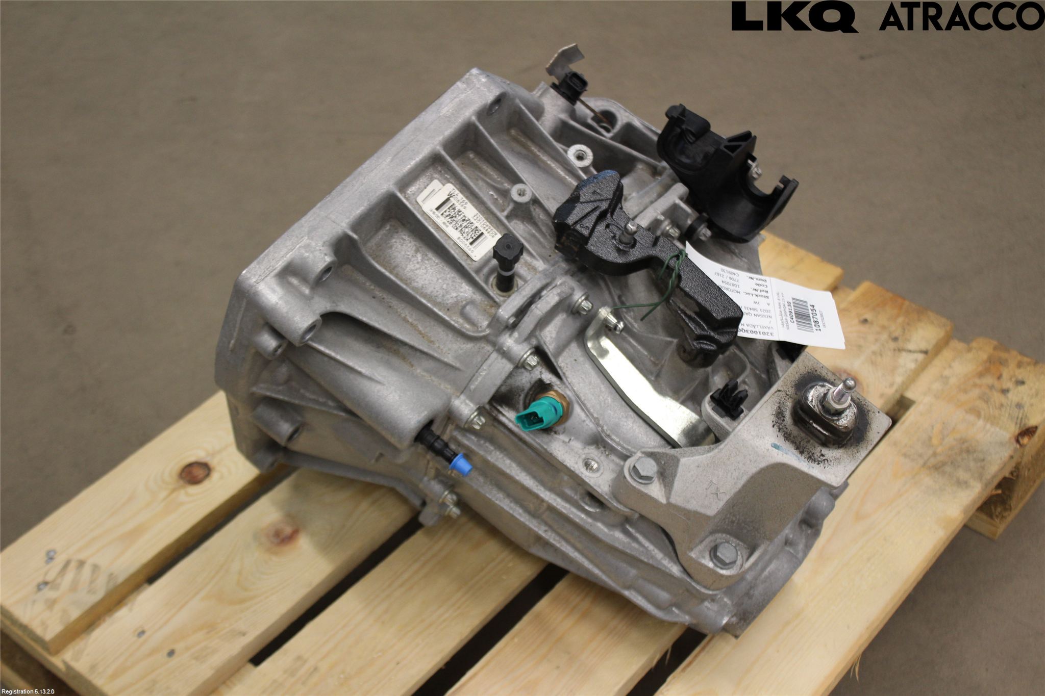 Nissan QASHQAI 21- Gearkasse 6 Trinn