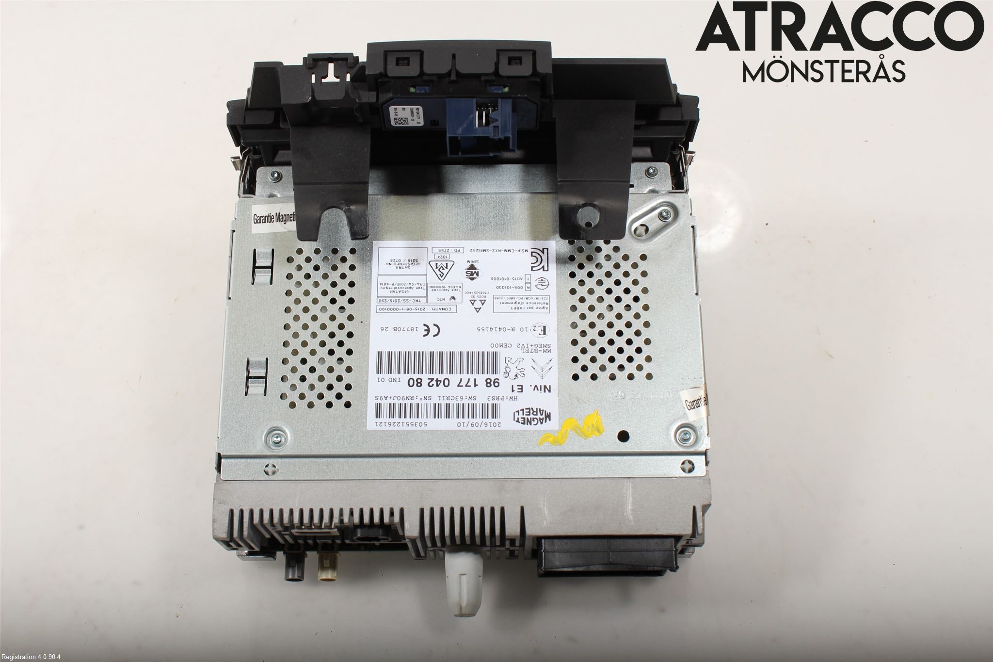 Citroen BERLINGO 08-18 Stereo Radio Med Cd