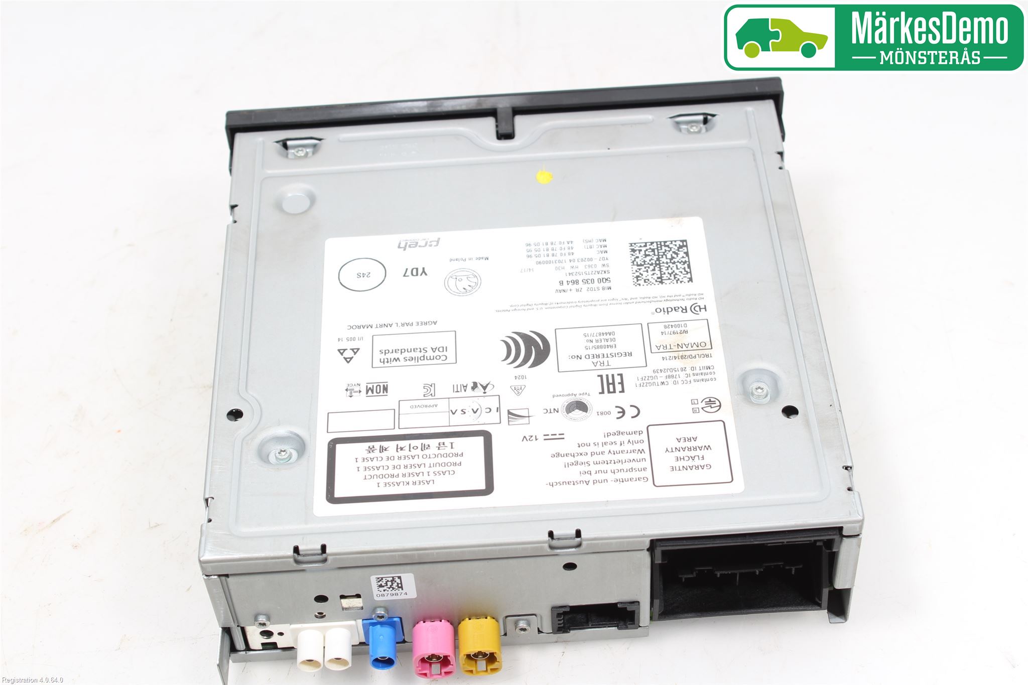 Skoda SUPERB 16-24 Stereo Radio