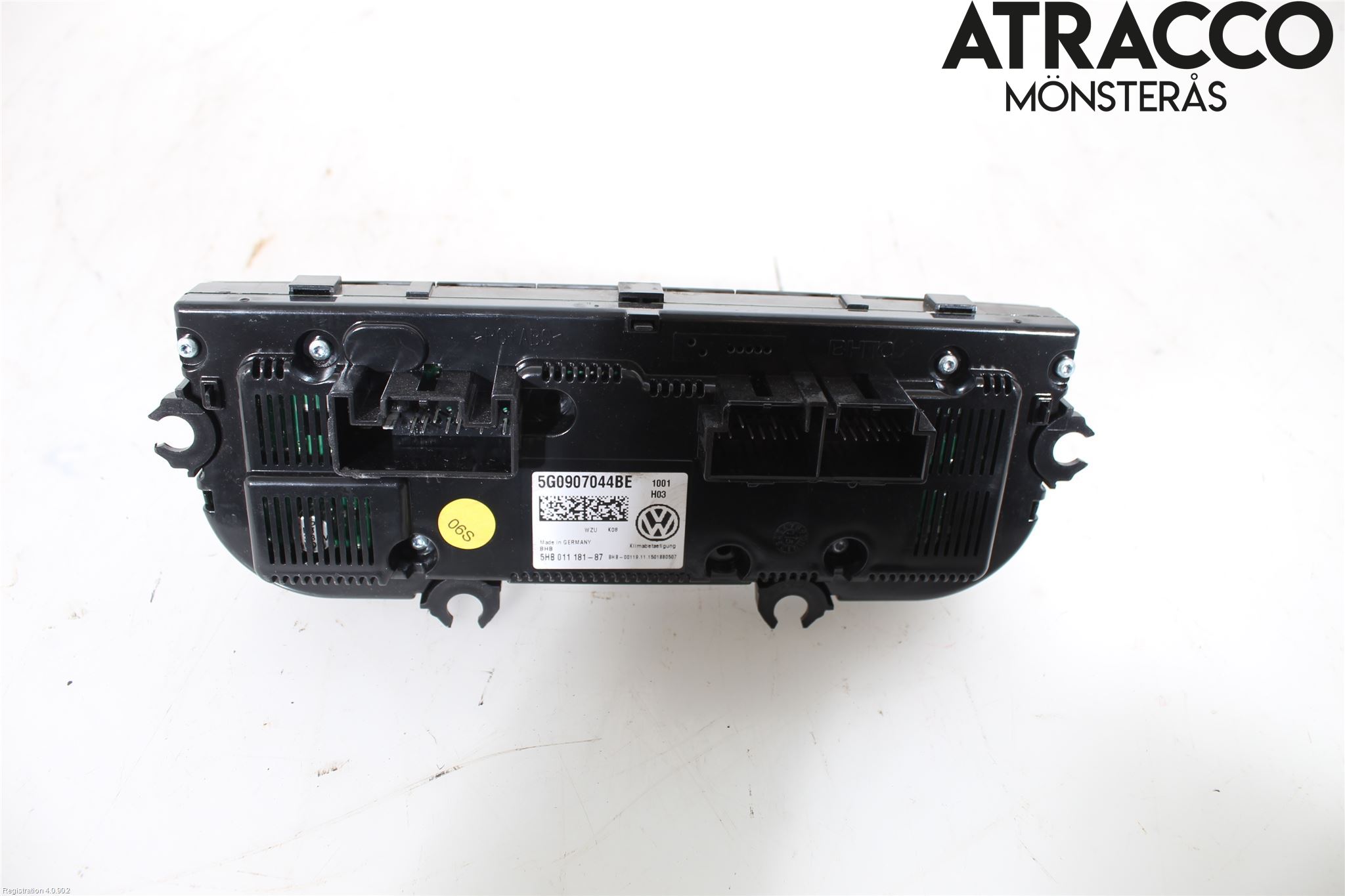 Volkswagen VW GOLF / E-GOLF VII 13-20 Varme Ac Betjening-Display