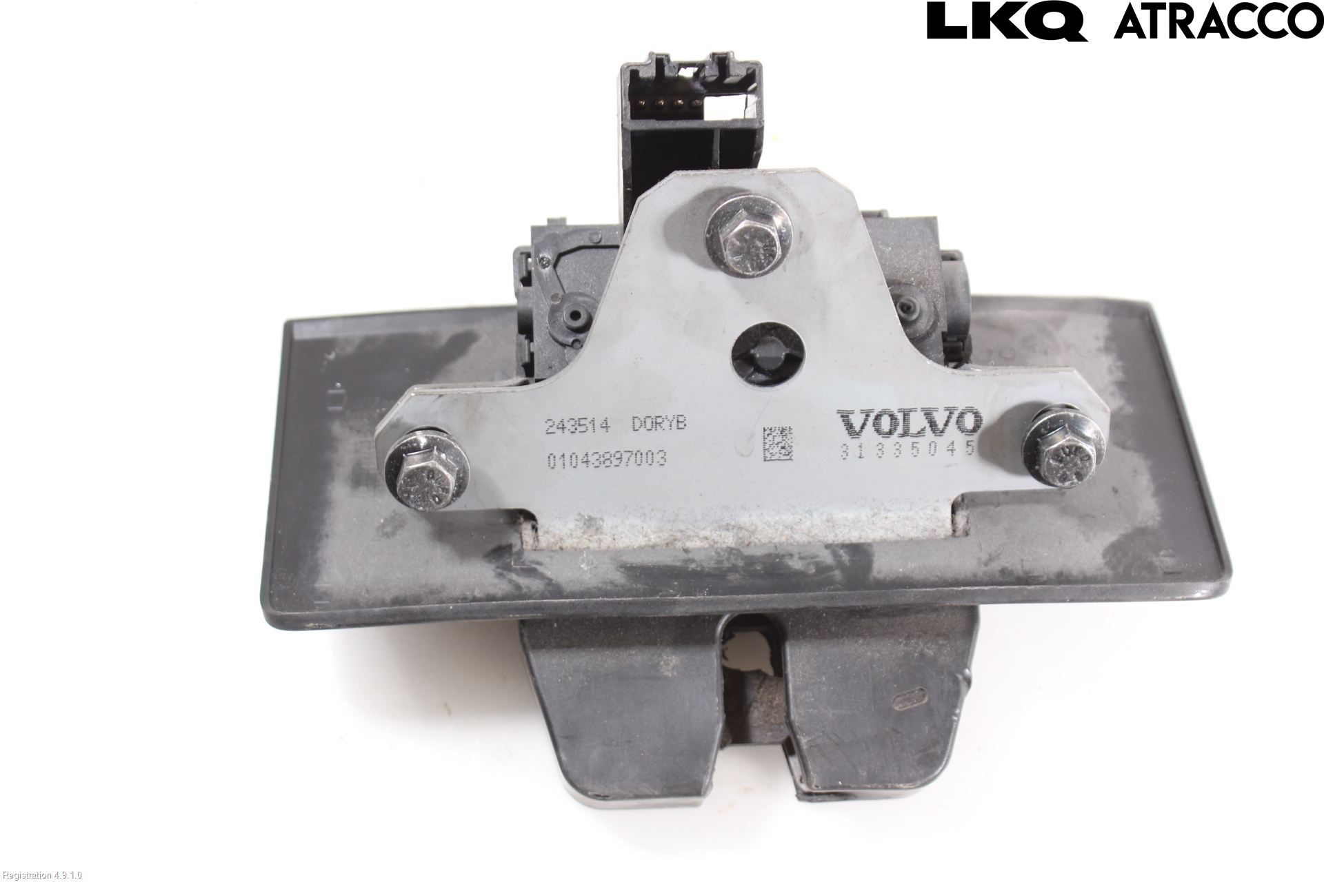 Volvo V60 14-18 Bakluke-Lokk Låsekasse