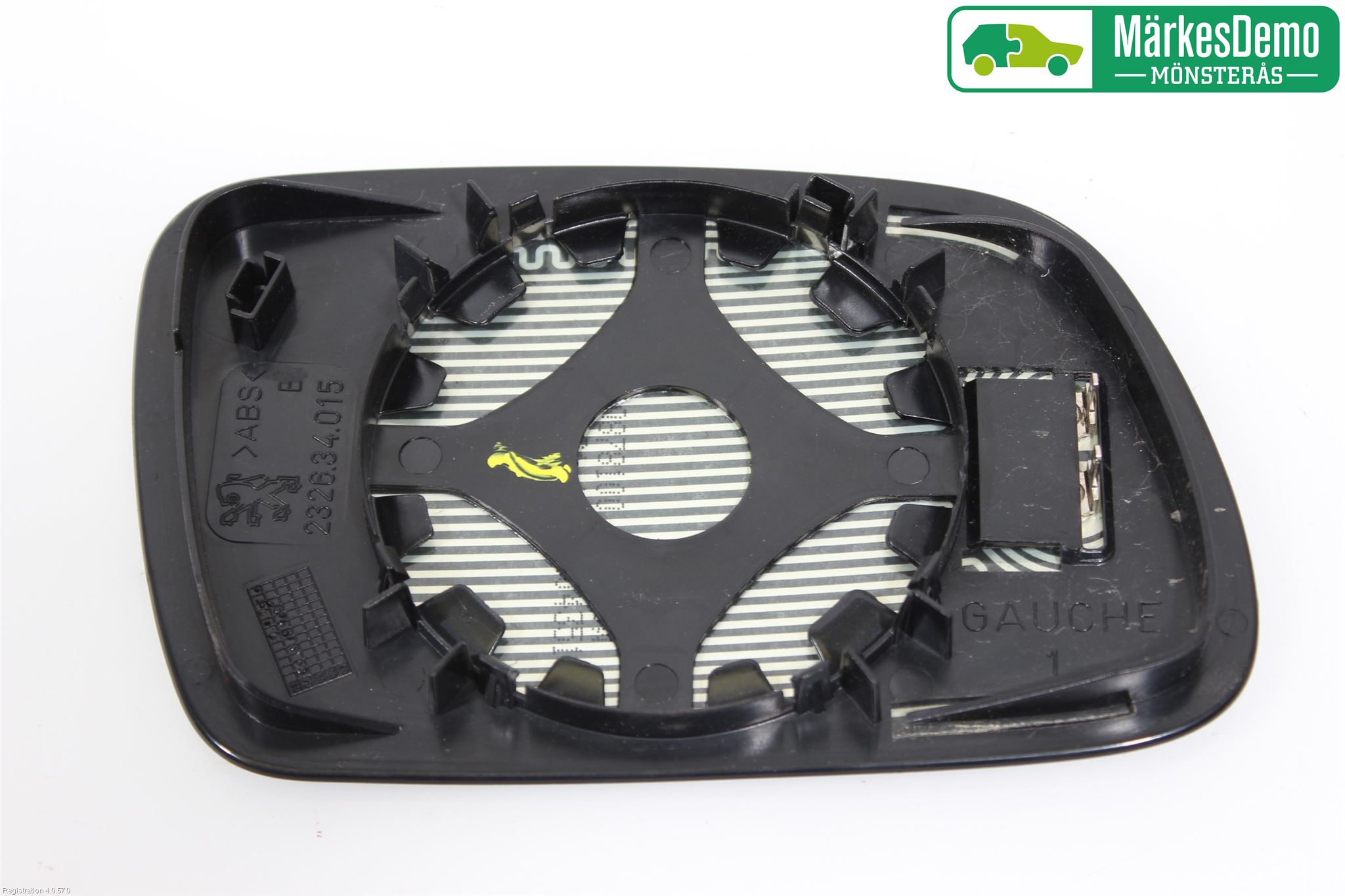 Peugeot 307     01-05 Speil Glass V