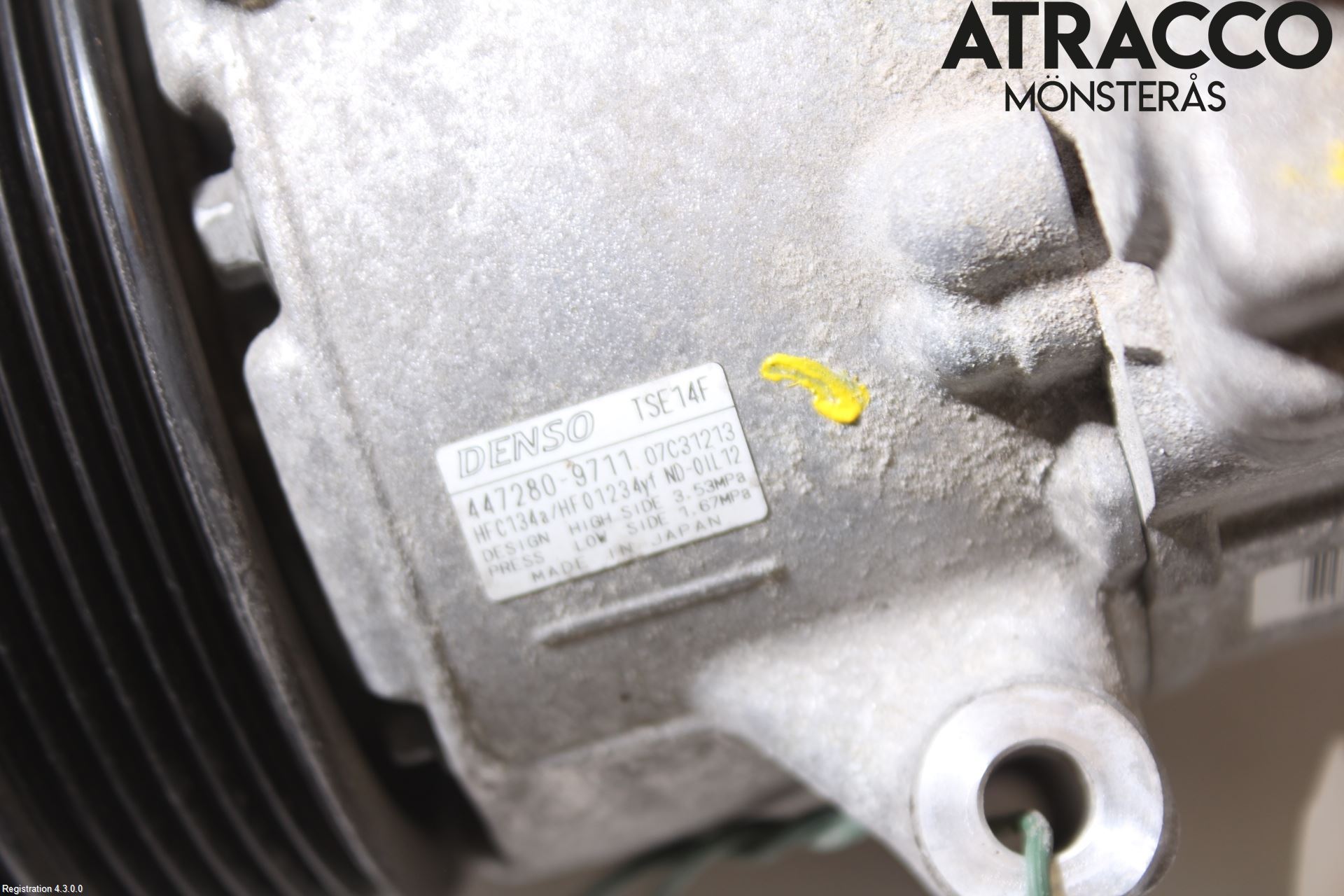 Subaru OUTBACK 15-20 Varme Ac Kompressor