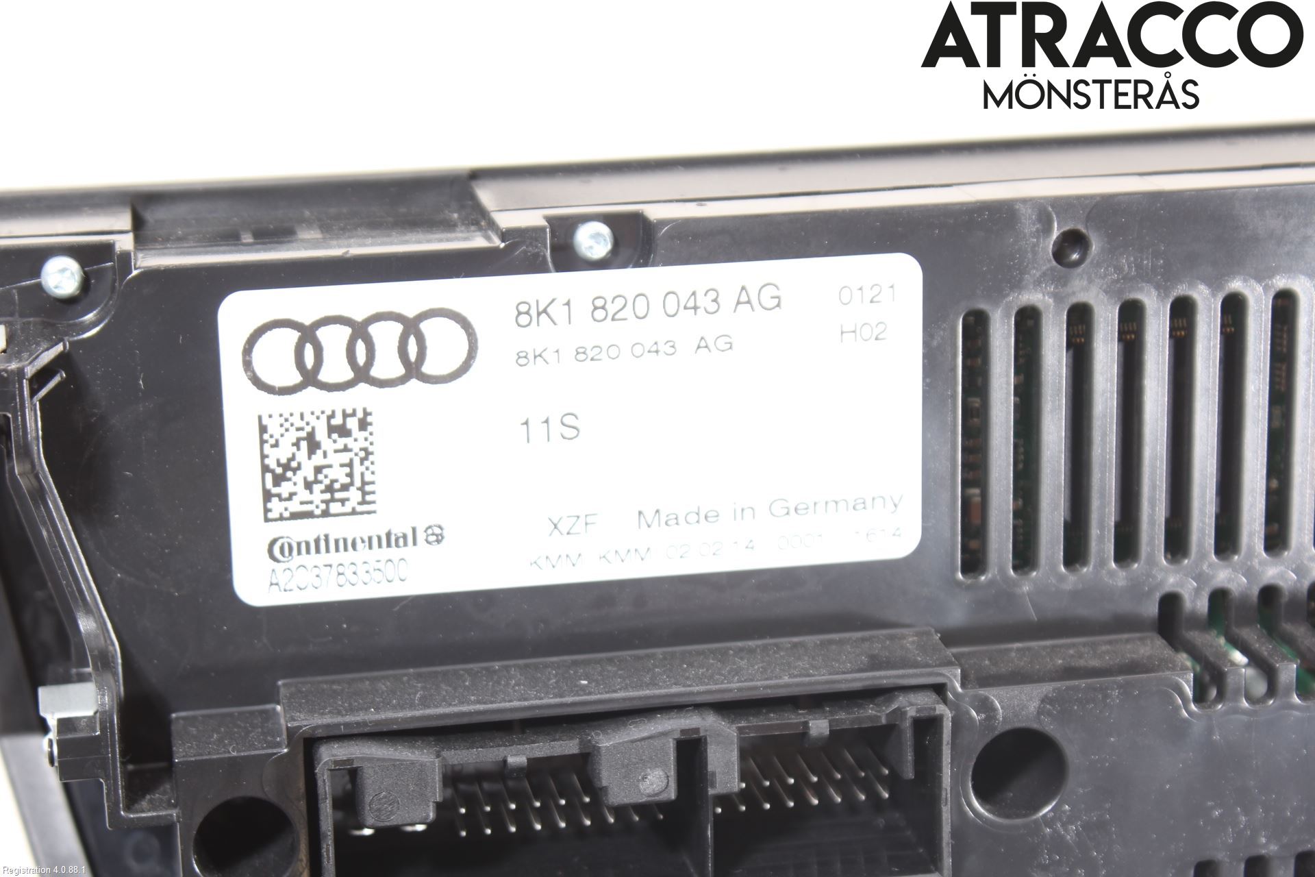 Audi Q5 09-16 Varme Ac Betjening-Display