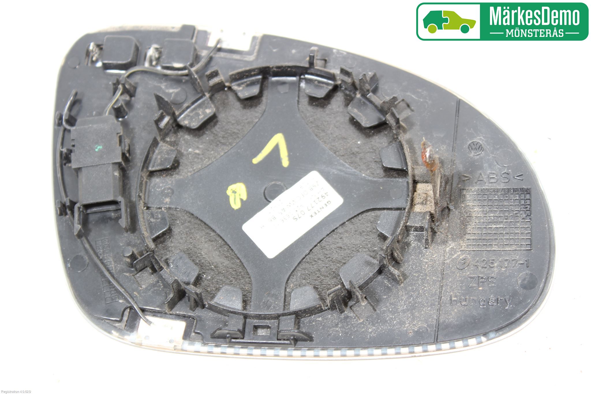 Volkswagen VW PASSAT 05-11 Speil Glass V