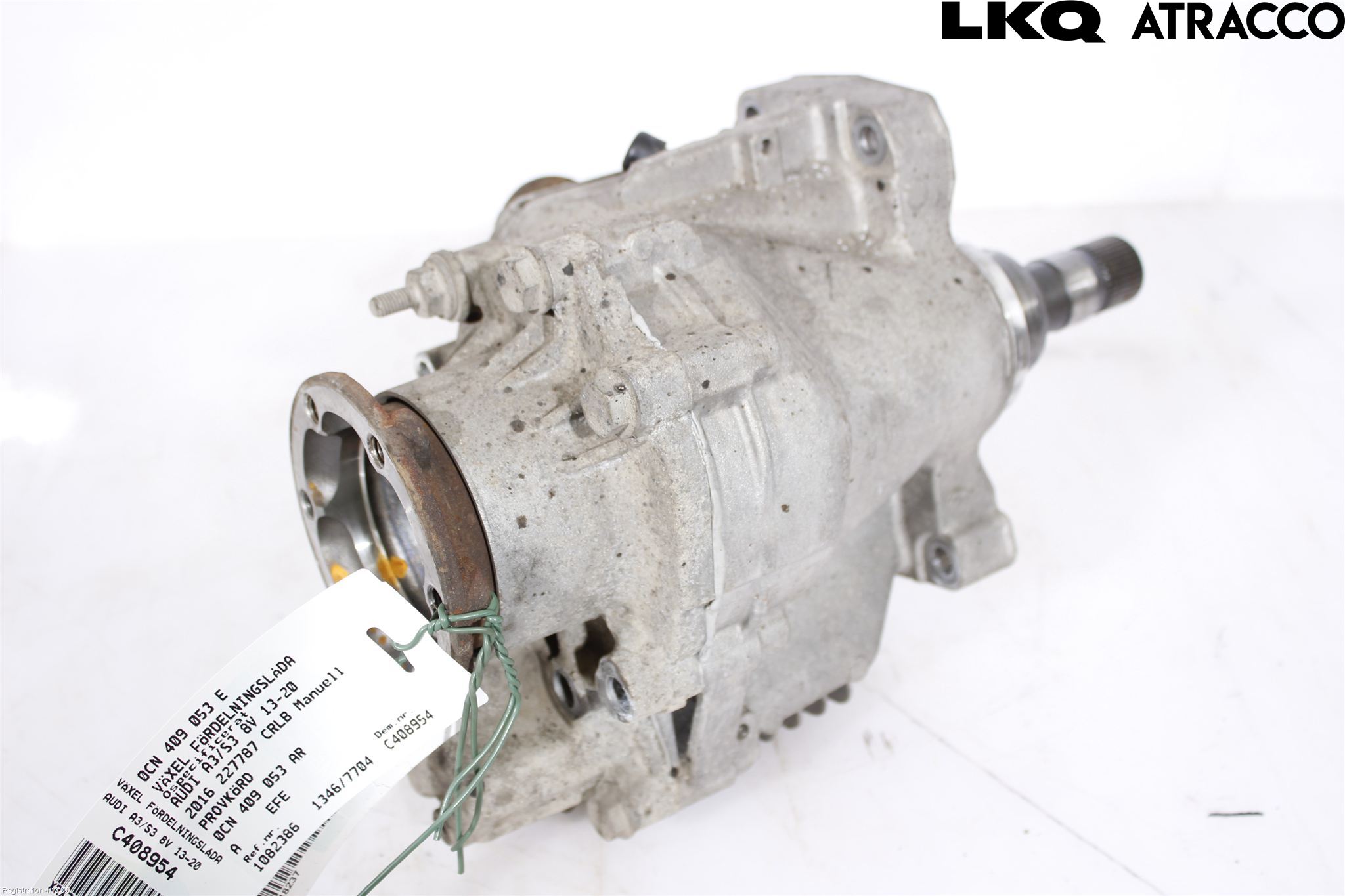 Audi A3/S3 8V 13-20 Gearkasse Fordelingskasse