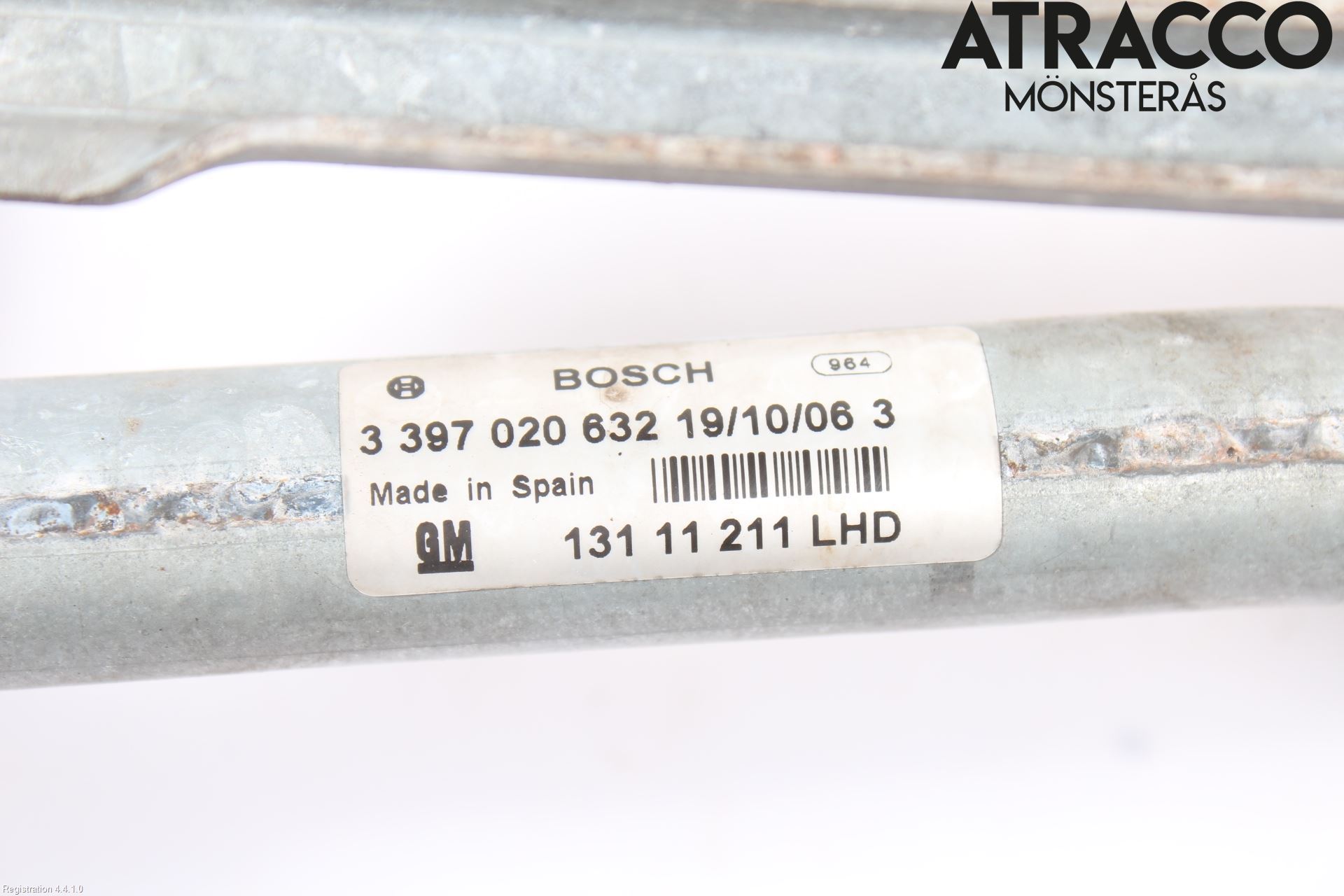 Opel ASTRA H 04-12 Viskermotor Frontrute