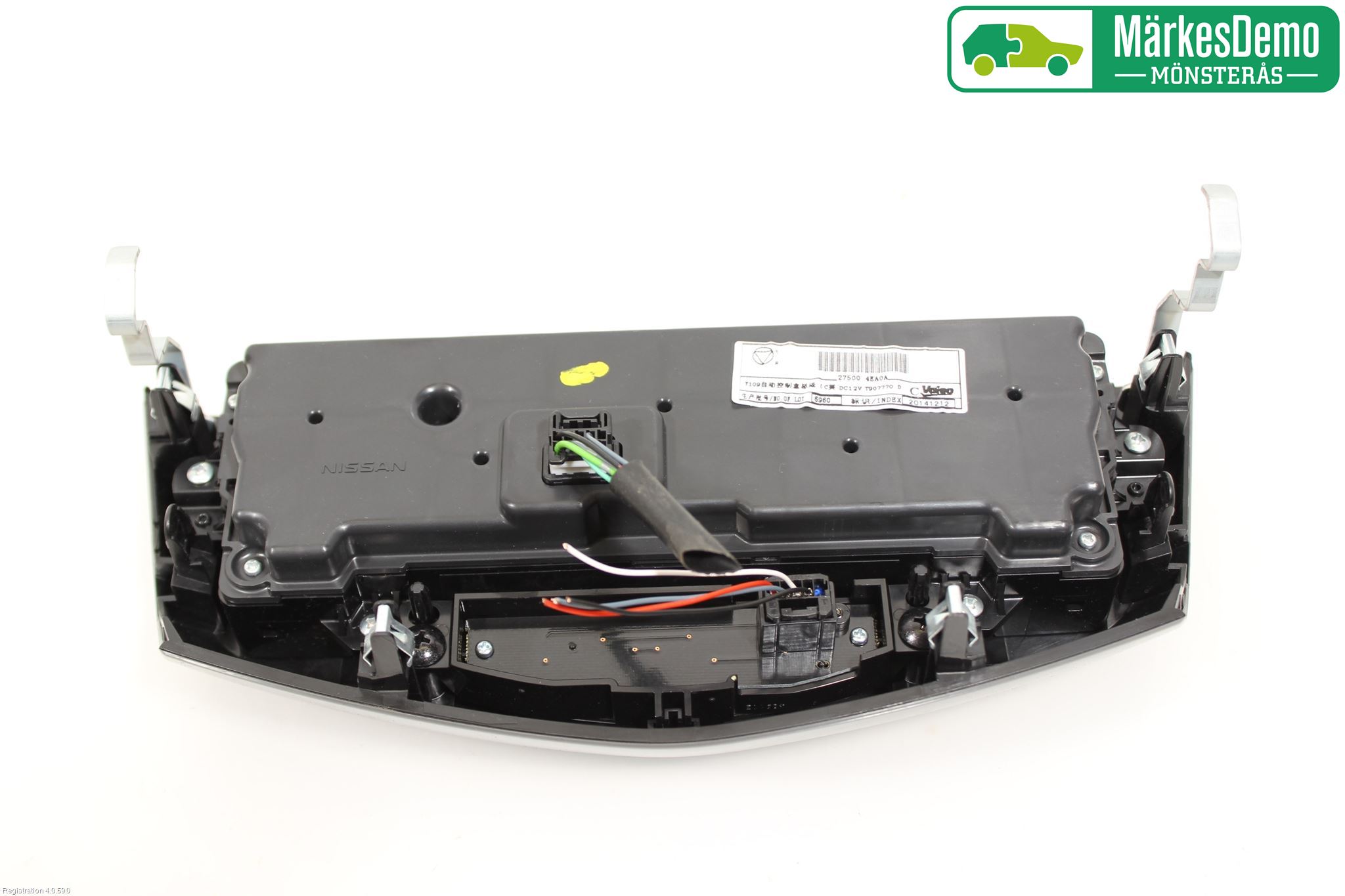 Nissan QASHQAI 14-17 Varme Ac Betjening-Display