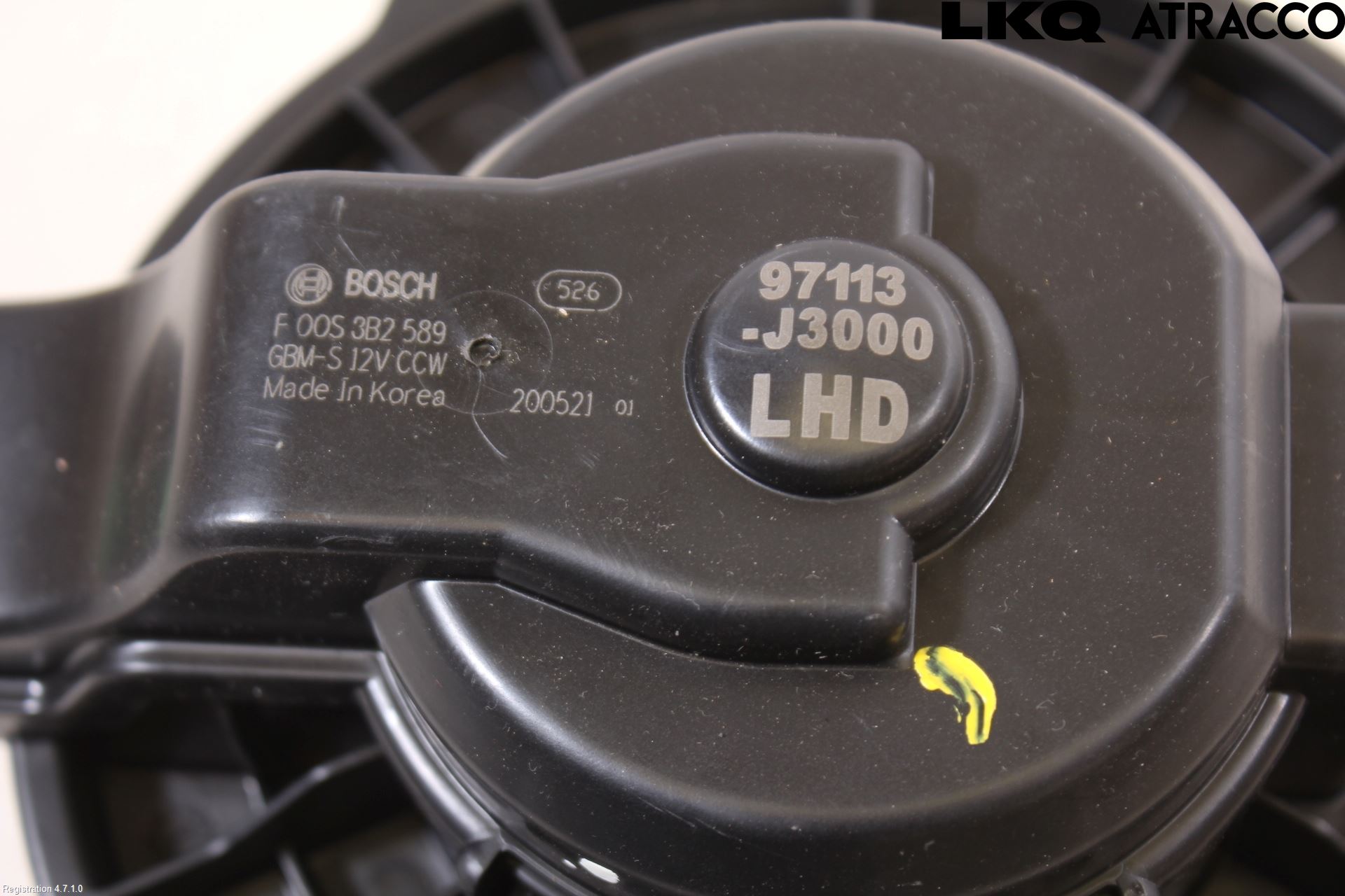 Hyundai KONA/ELECTRIC OS 18-23 Varmeapparat Viftemotor