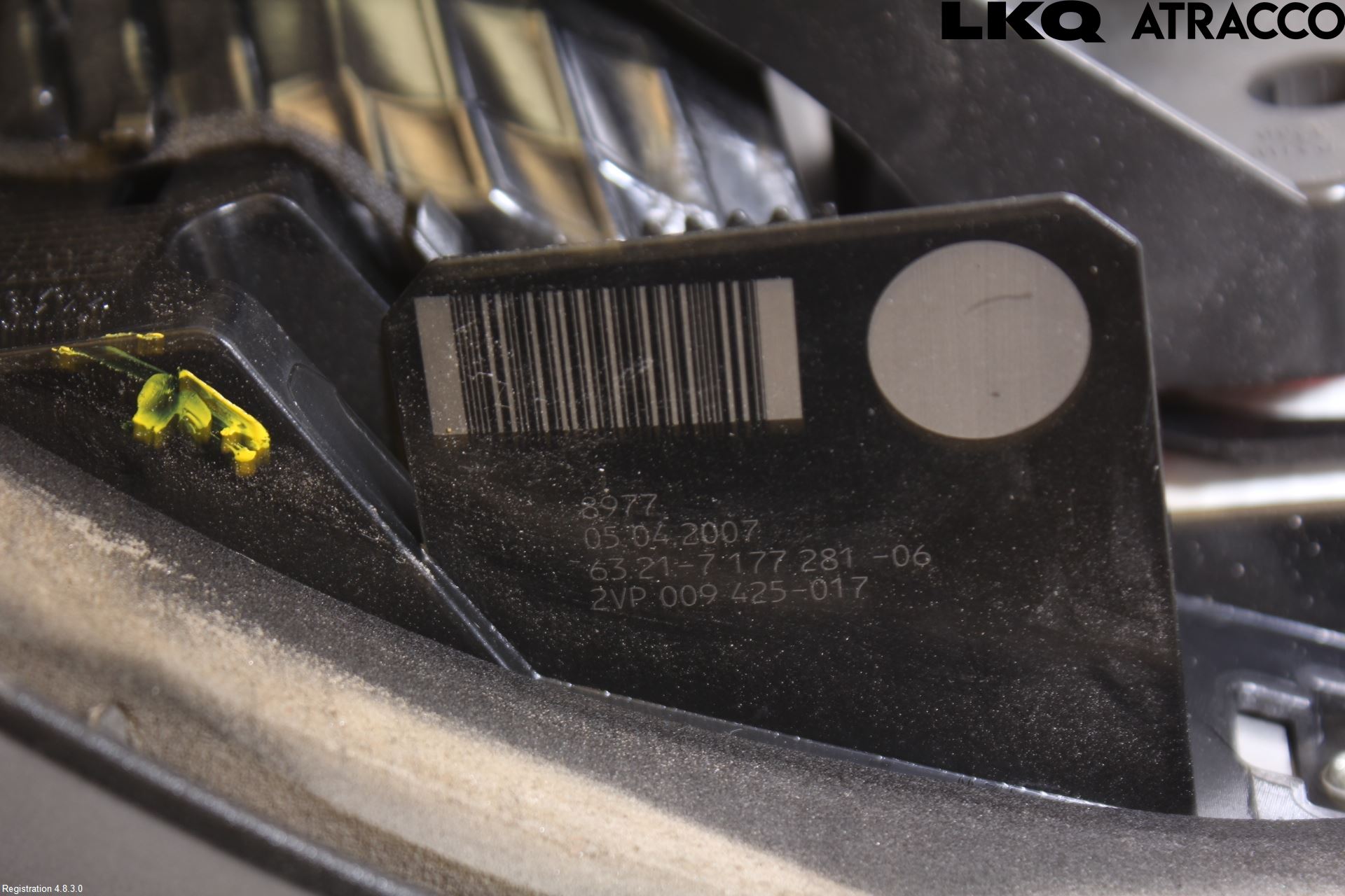 BMW 5 E60/61 Sed/Tou 02-10 Baklykt Venstre
