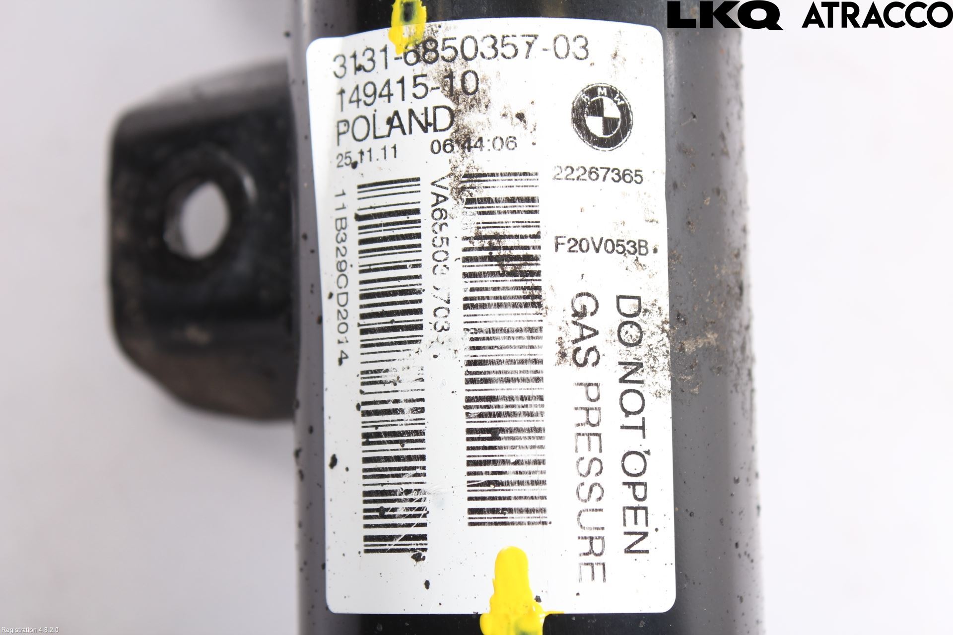 BMW 1 F20/F21 11-19 Fjærbein Foran Venstre