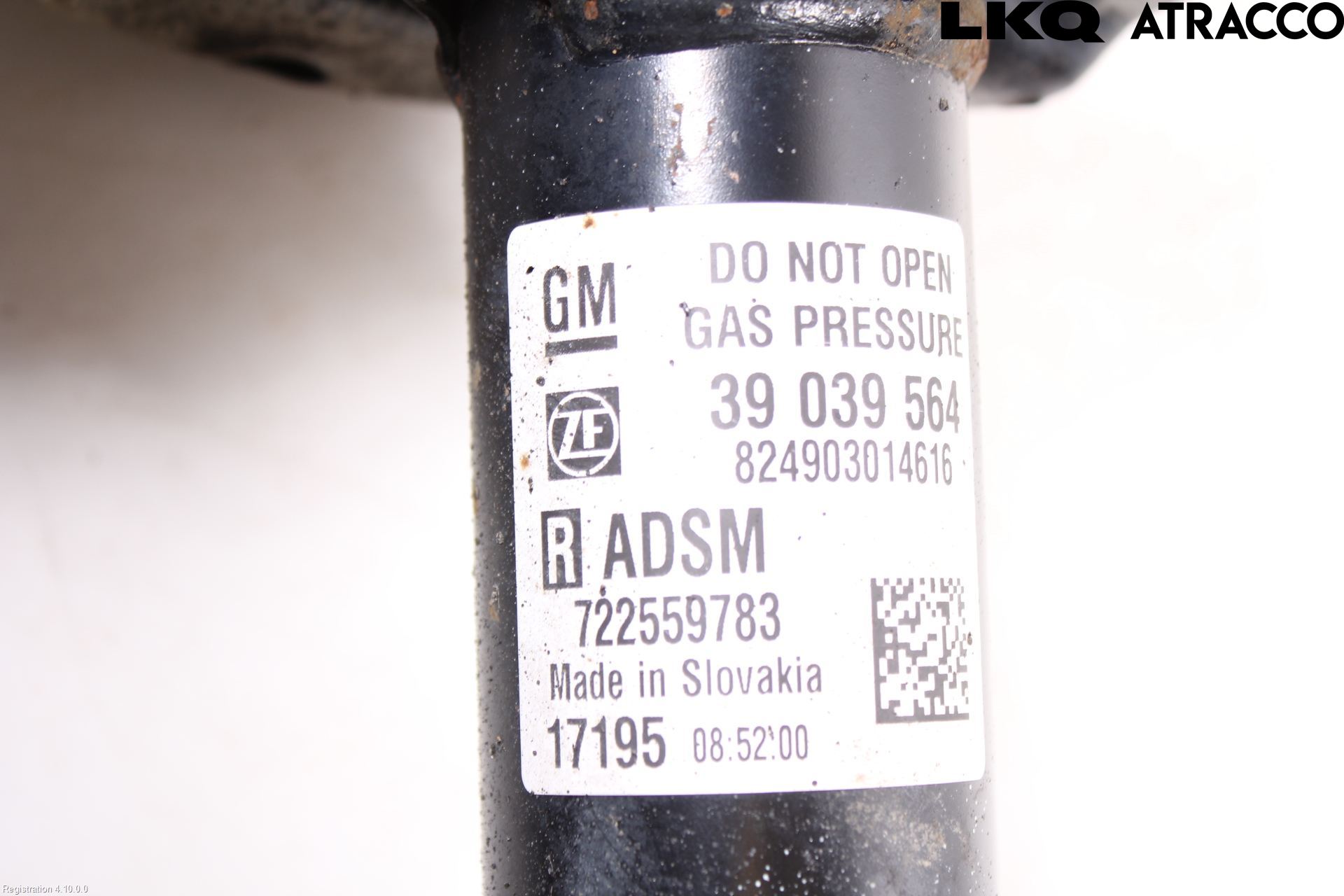 Opel ASTRA K 16-22 Fjærbein Foran Høyre