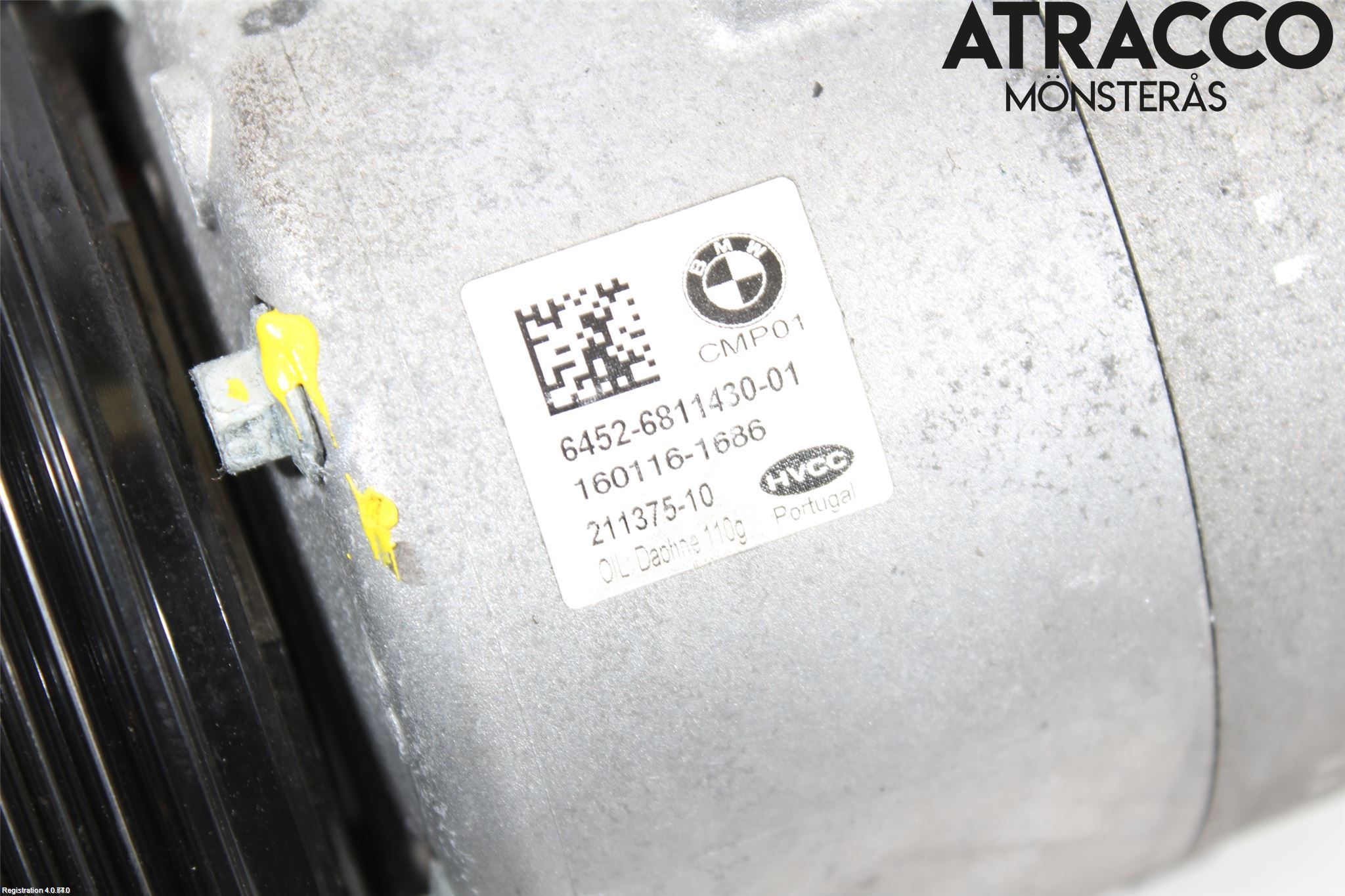 Mini ONE/COOPER 5DR F55 14-24 Varme Ac Kompressor