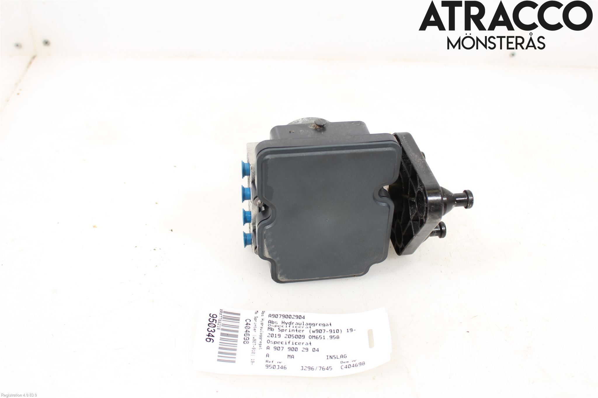 Mercedes-Benz MB SPRINTER (W907/W910) 19- Abs Hydraulikkaggregat