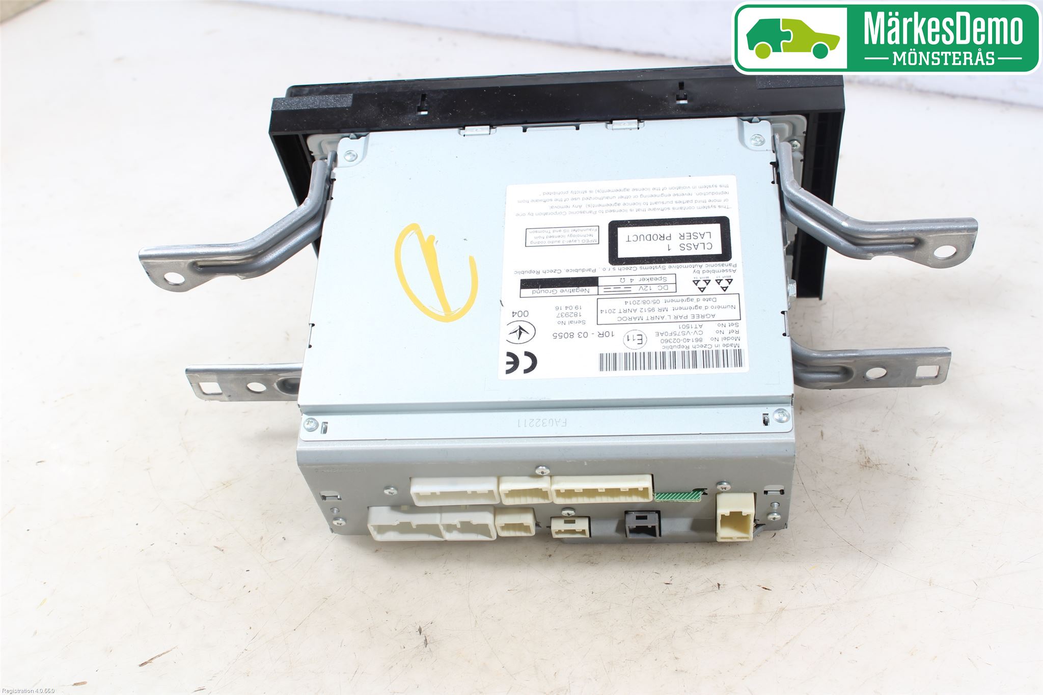 Toyota AURIS 13-19 Stereo Radio