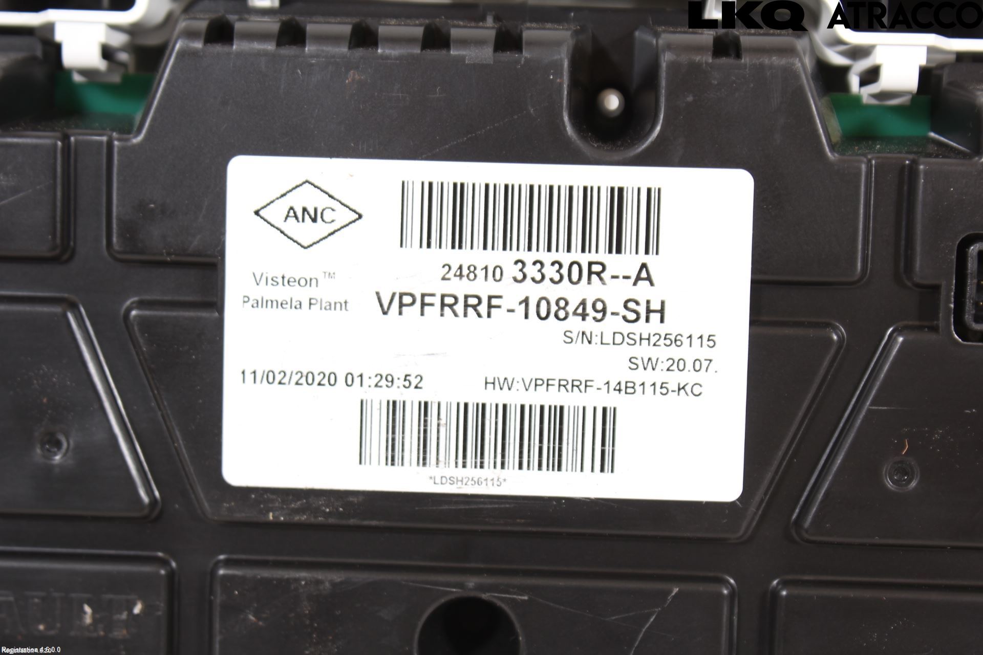 Renault TRAFIC/E-TECH 15- Instr Kombinert