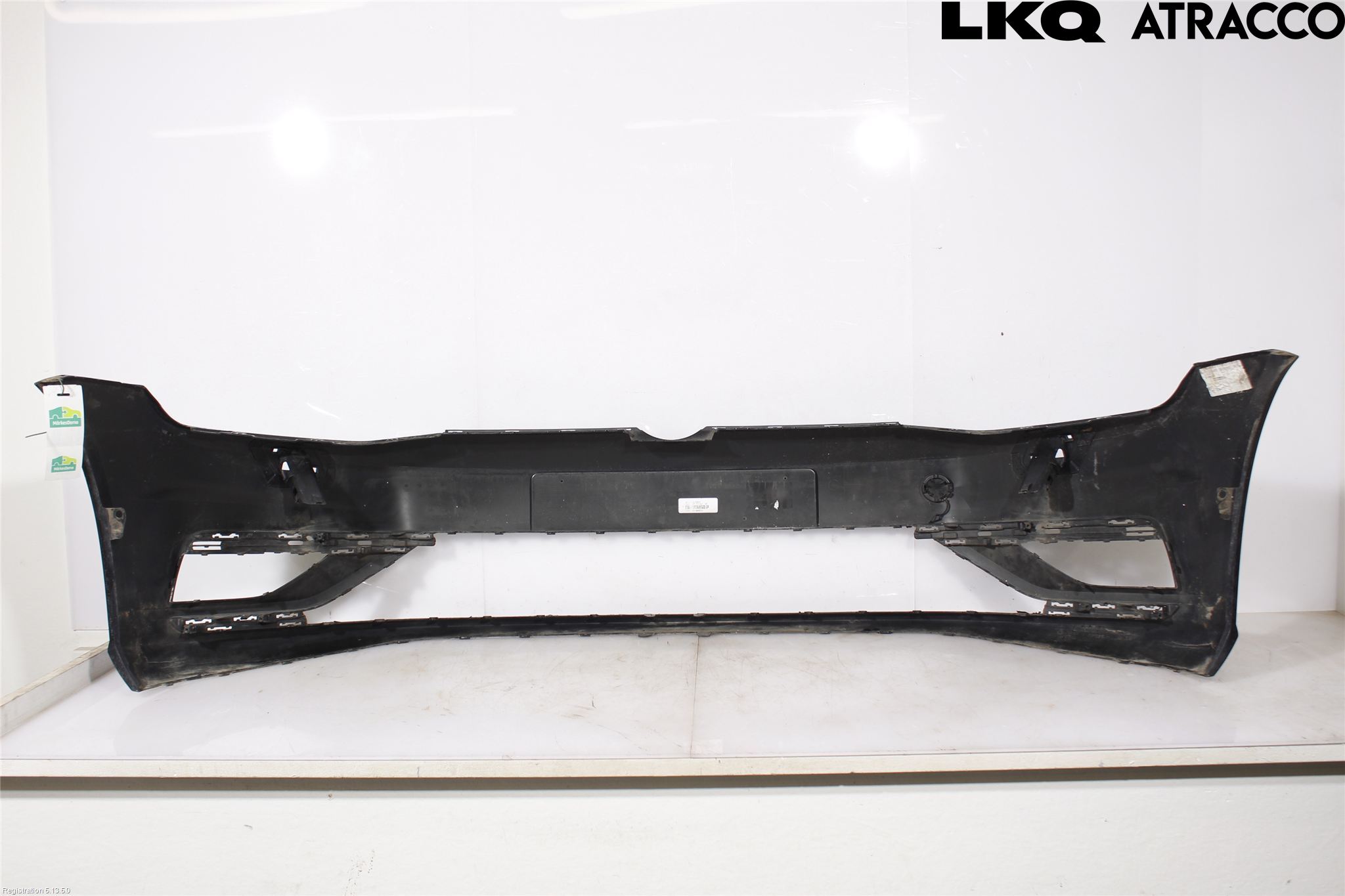Volkswagen VW GOLF / E-GOLF VII 13-20 Støtfanger Foran Plastdeksel