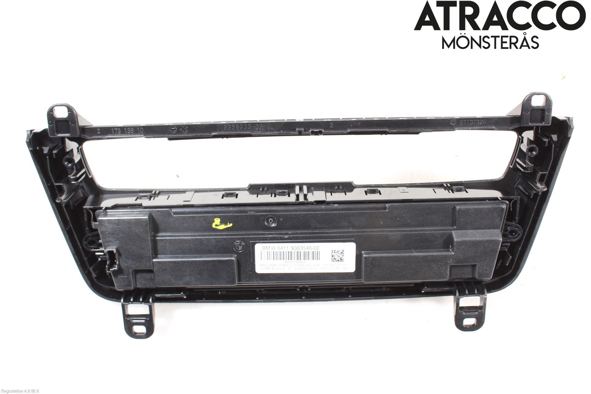 BMW 4 F36 Gran Coupé 14-20 Varme Ac Betjening-Display