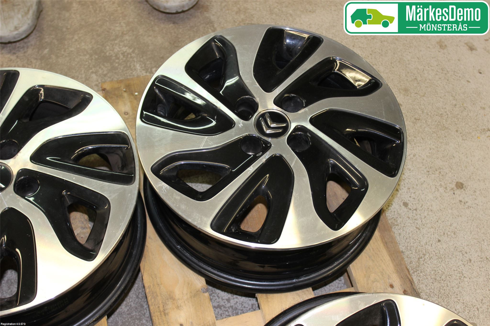 Citroen C3 10-17 Felg Aluminium Sett 4Stk