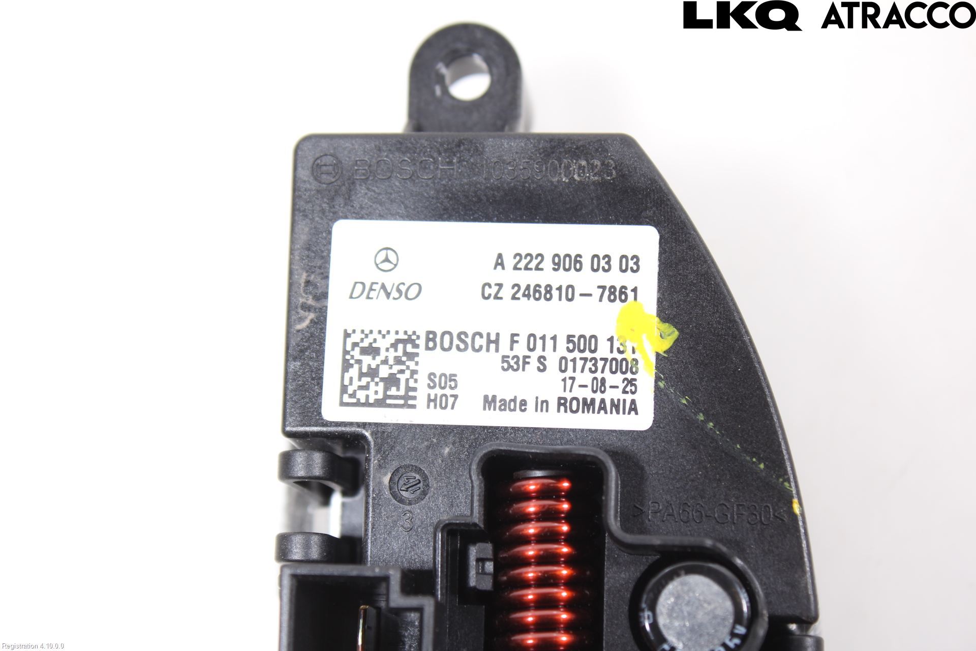 Mercedes-Benz MB A-KLASS (W176) 13-18 Varmeapparat Viftemotstand