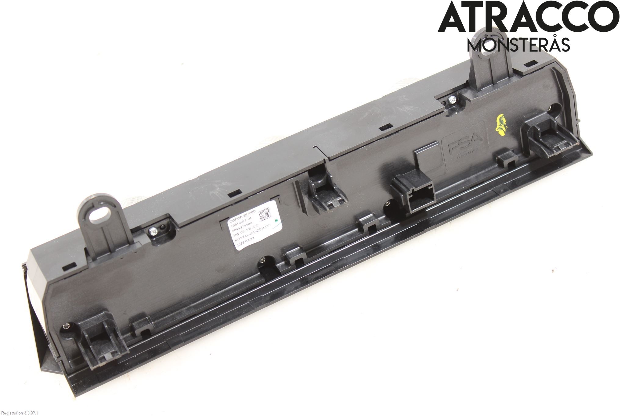 Citroen C4/E-C4 C4X/E-C4X III 21- Varme Ac Betjening-Display