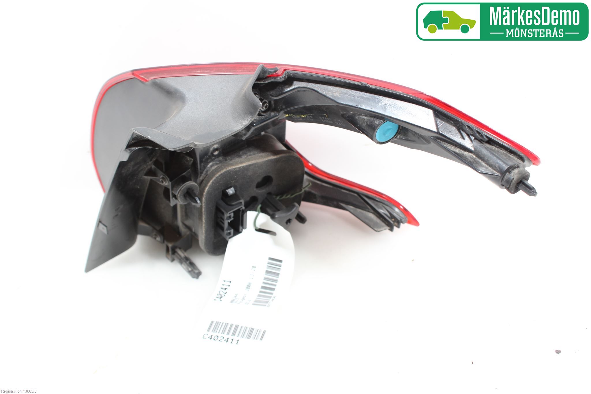 Peugeot 2008 13-20 Baklykt Venstre