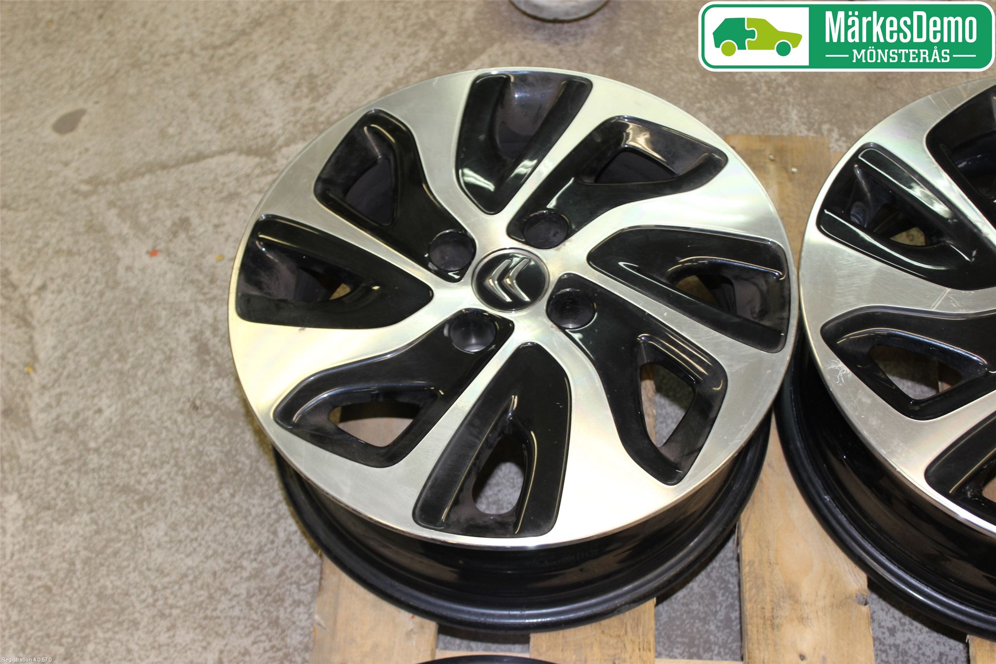 Citroen C3 10-17 Felg Aluminium Sett 4Stk