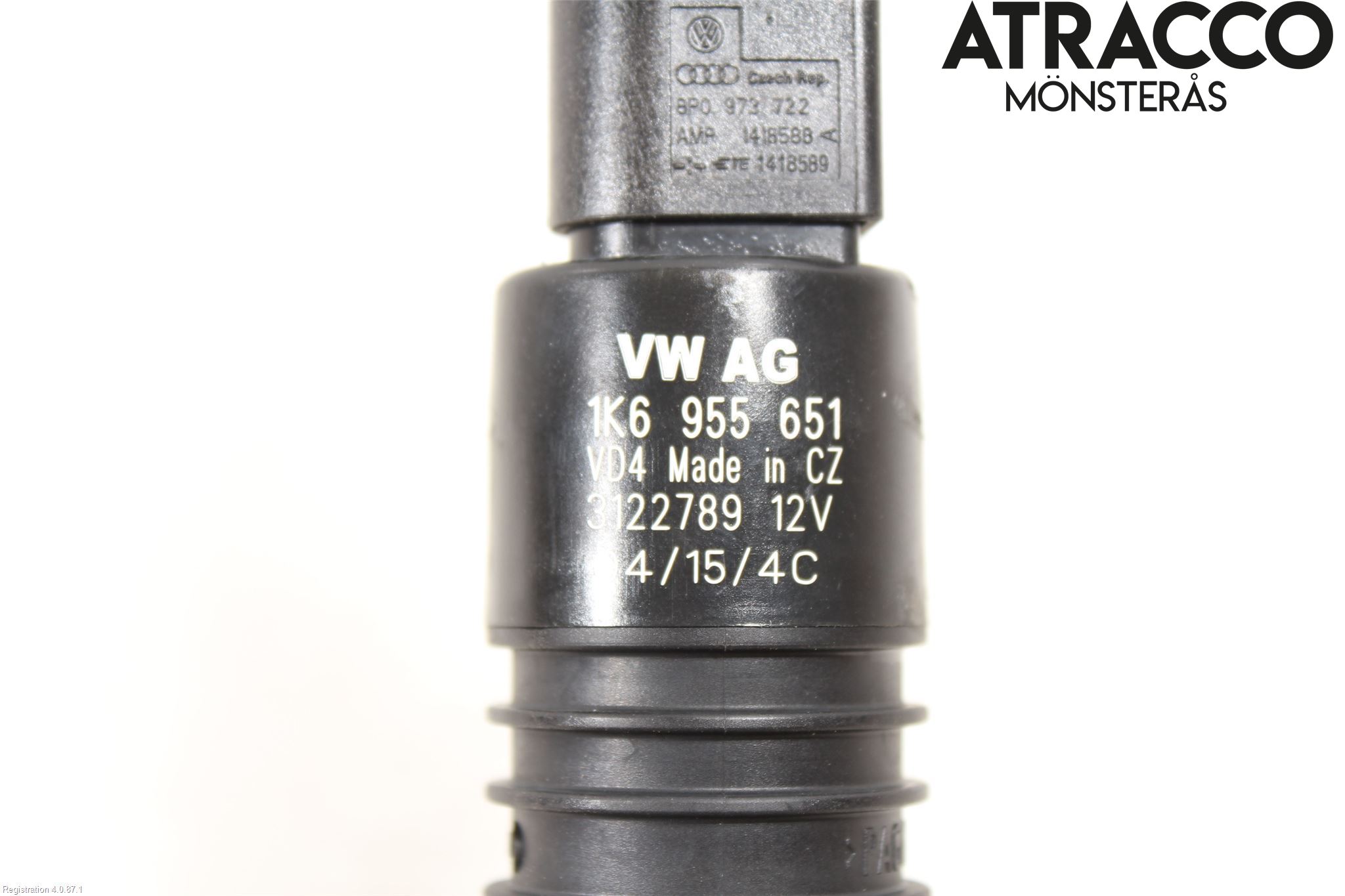 Volkswagen VW PASSAT 15-19 Spylerpumpe Frontrute