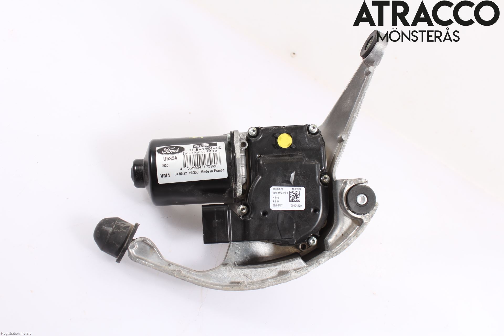 Ford TRANSIT/TOURNEO CONNECT 13-22 Viskermotor Frontrute